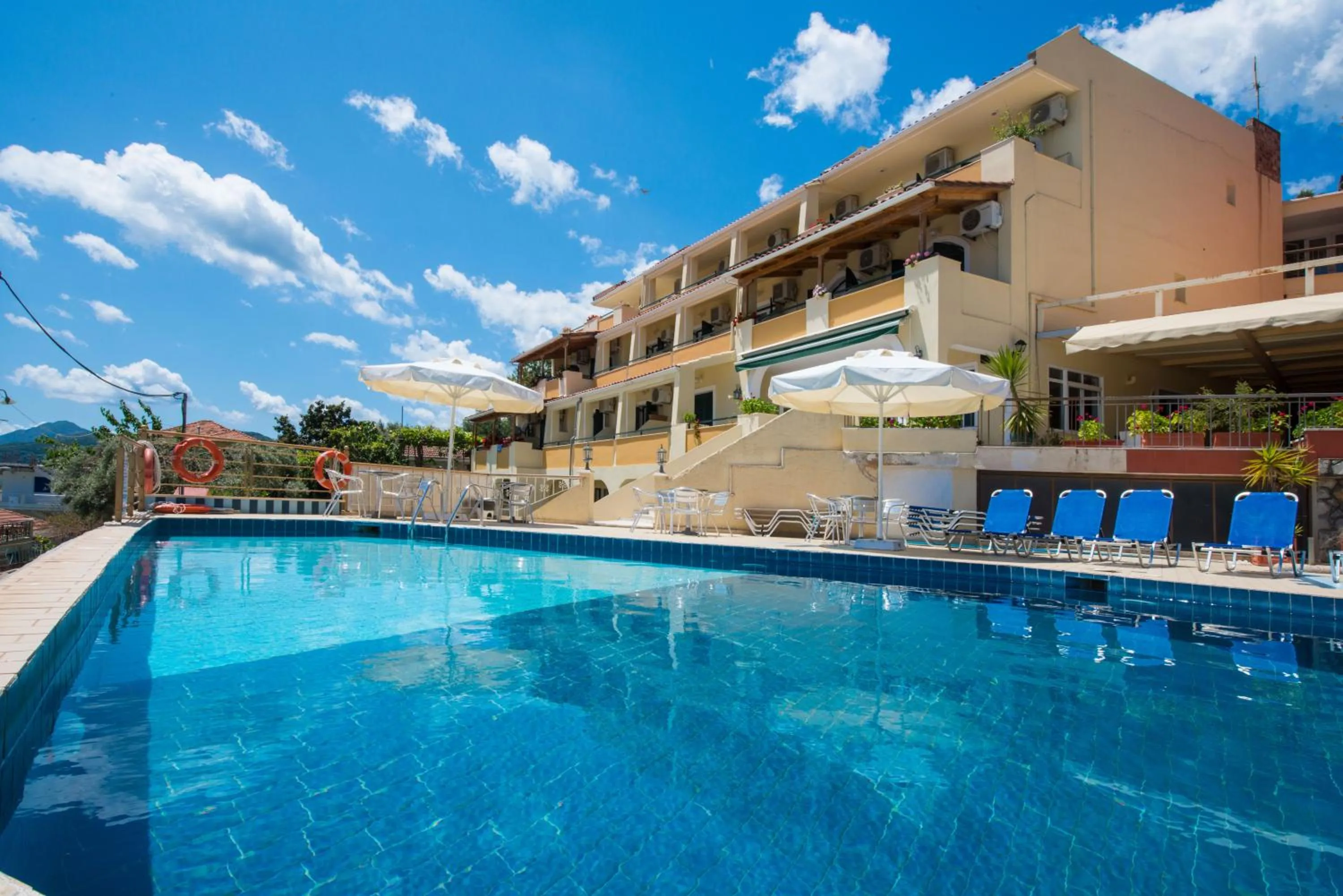 Bird's eye view in Hotel Niras