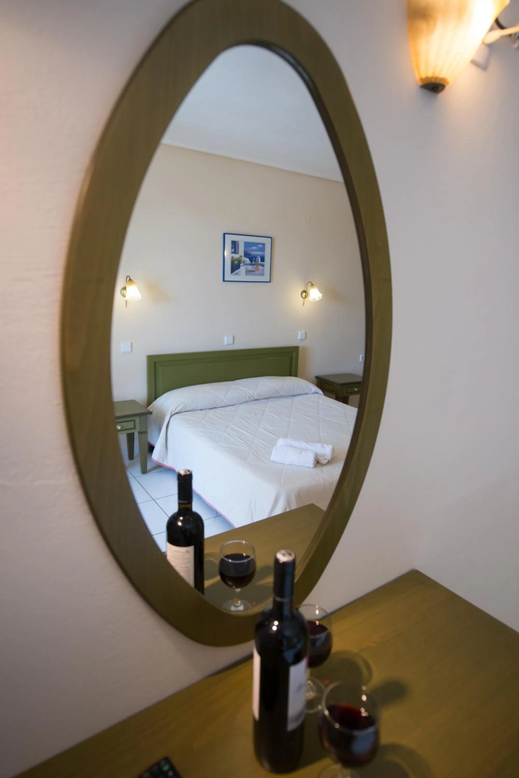 Decorative detail, Bed in Hotel Niras