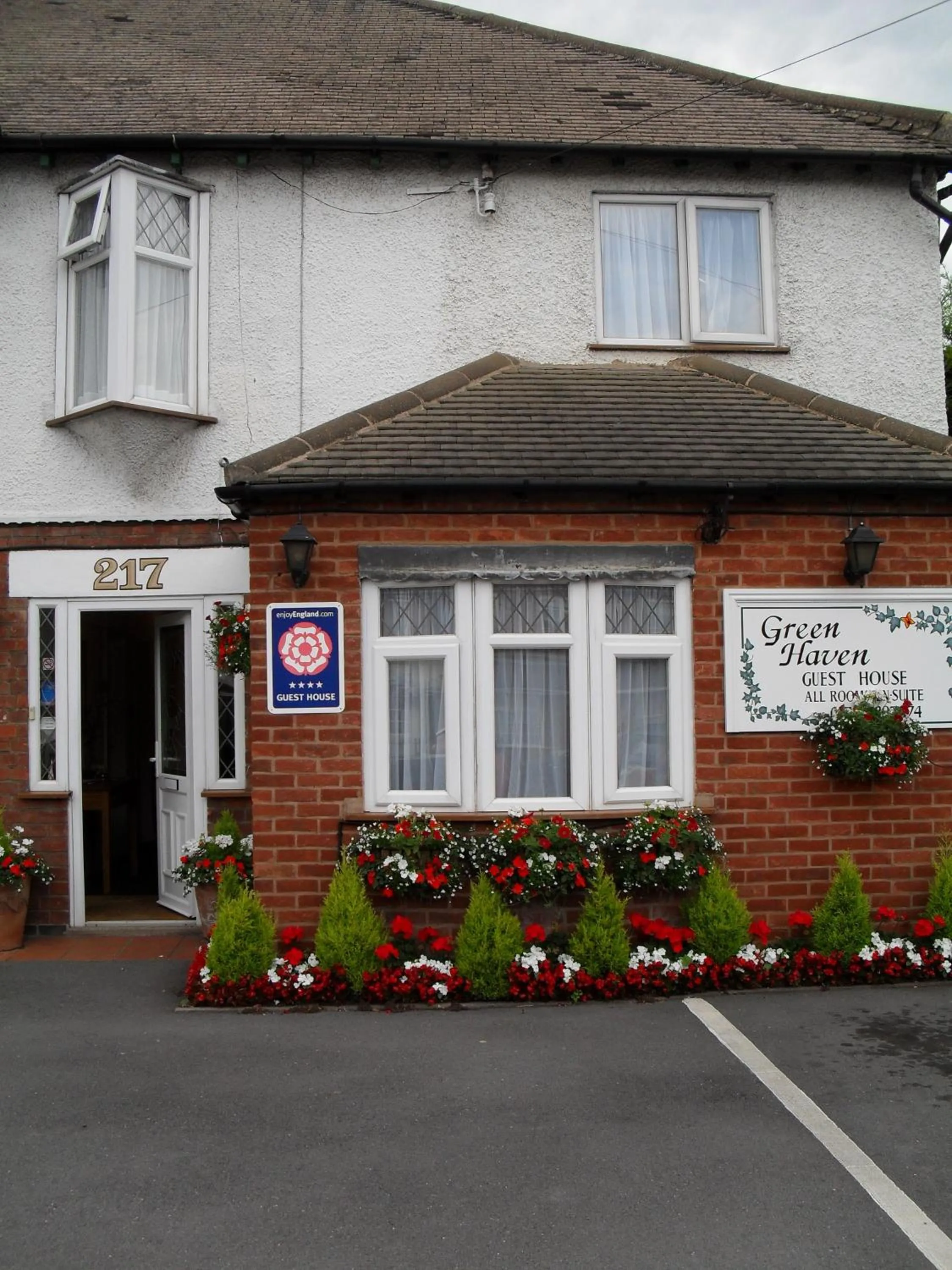 Property building in Green Haven Guest House