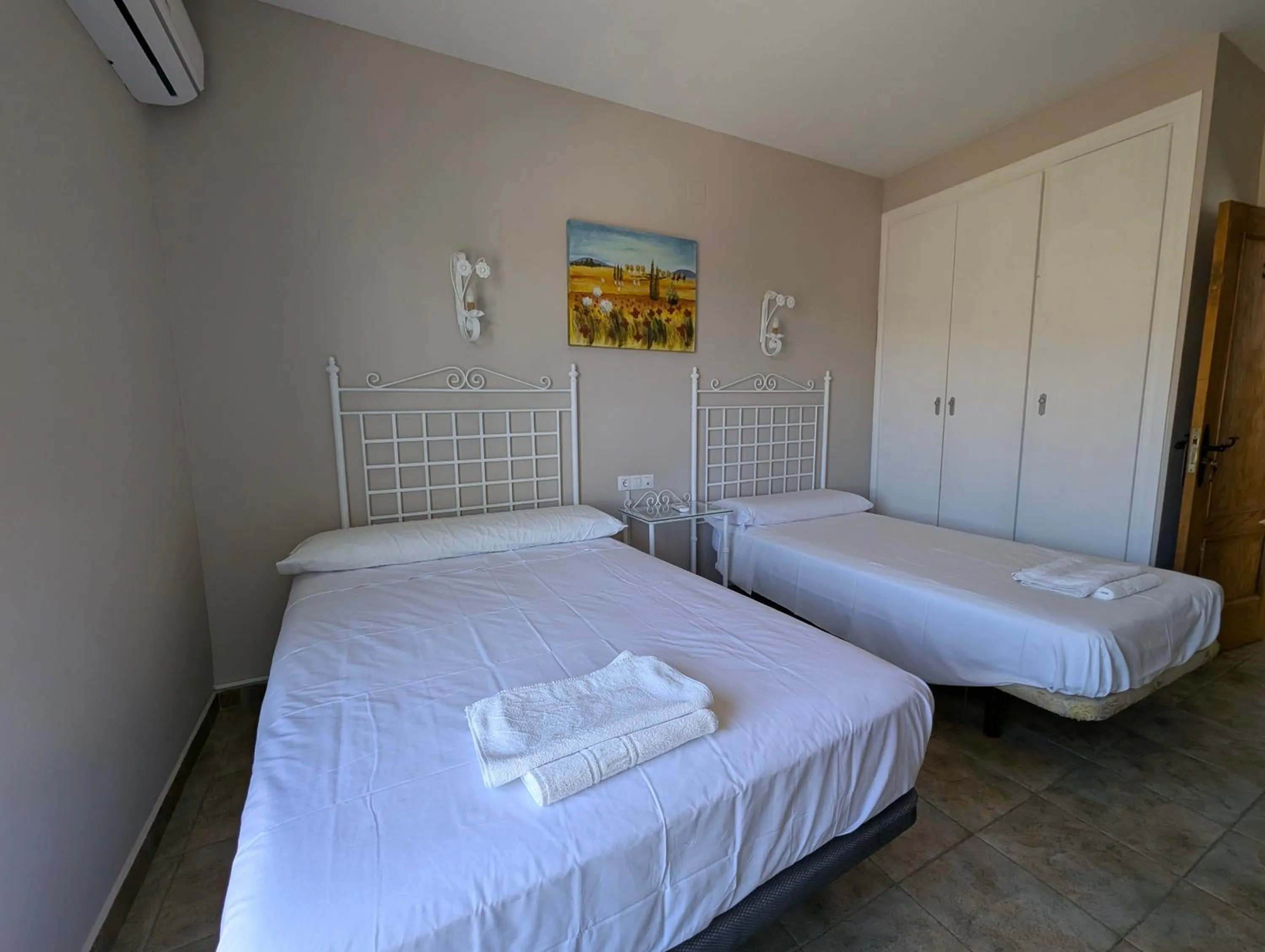 Bed in Hotel Casa Marchena