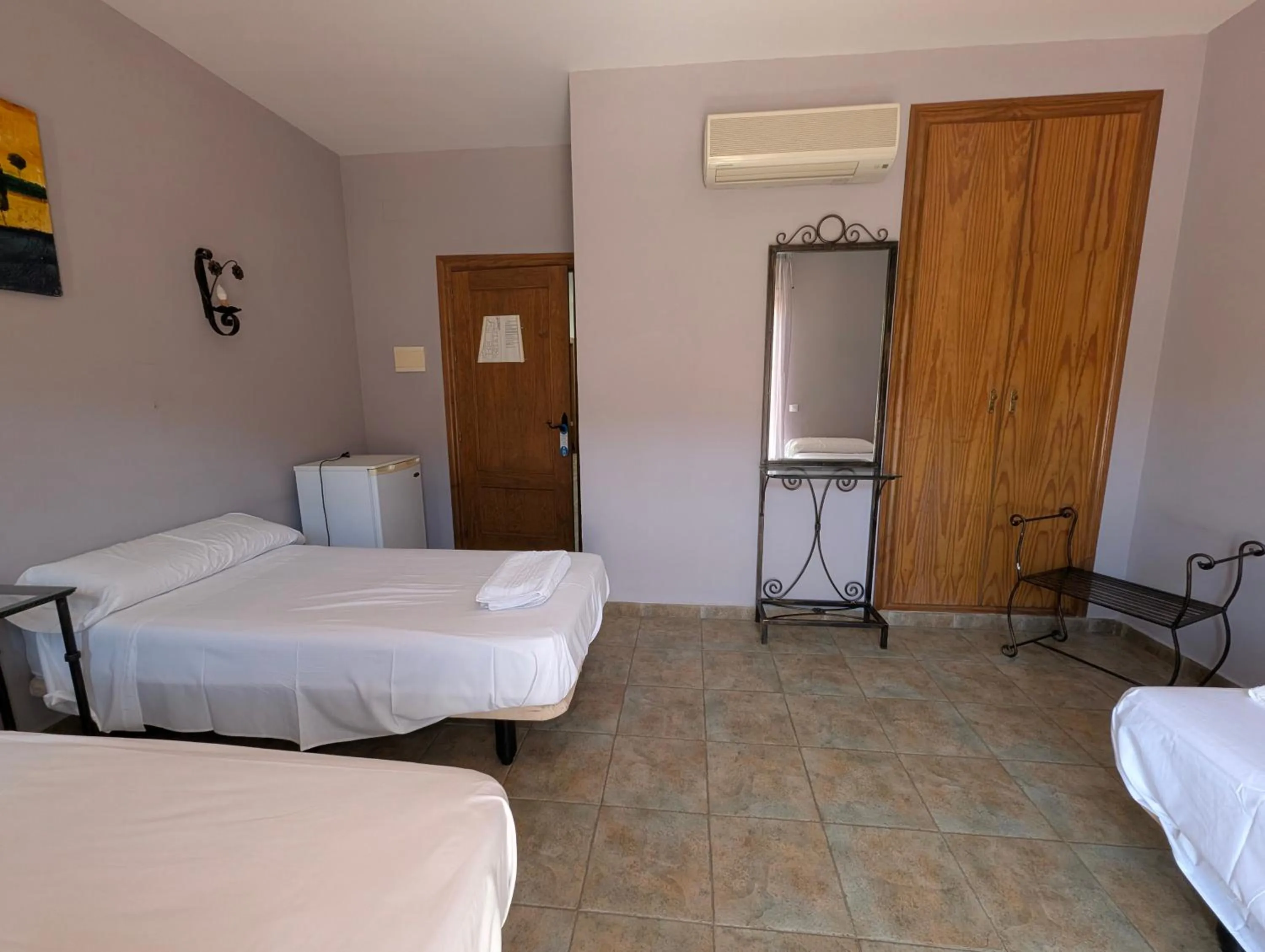 Bed in Hotel Casa Marchena