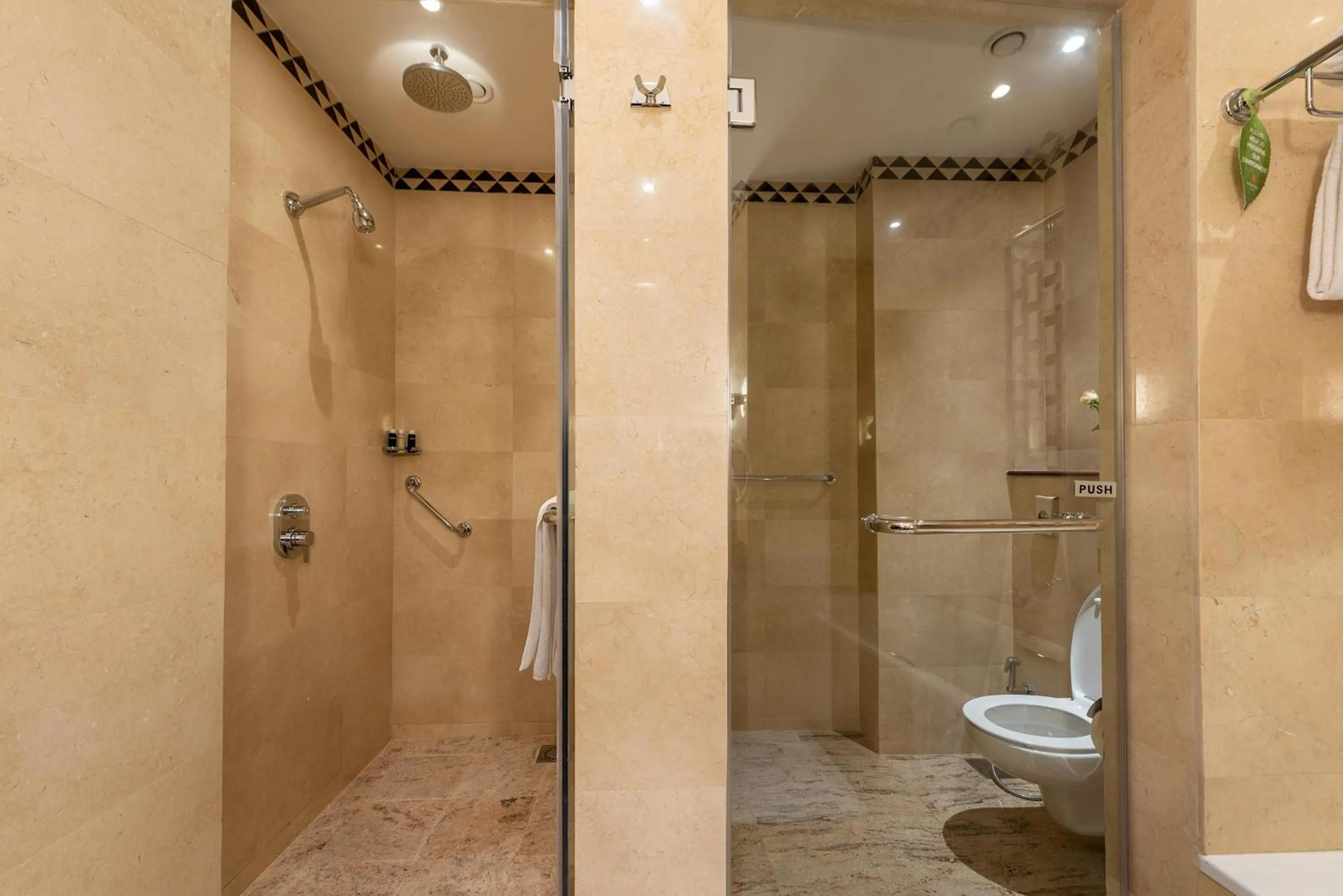 Bathroom in Nairobi Serena Hotel