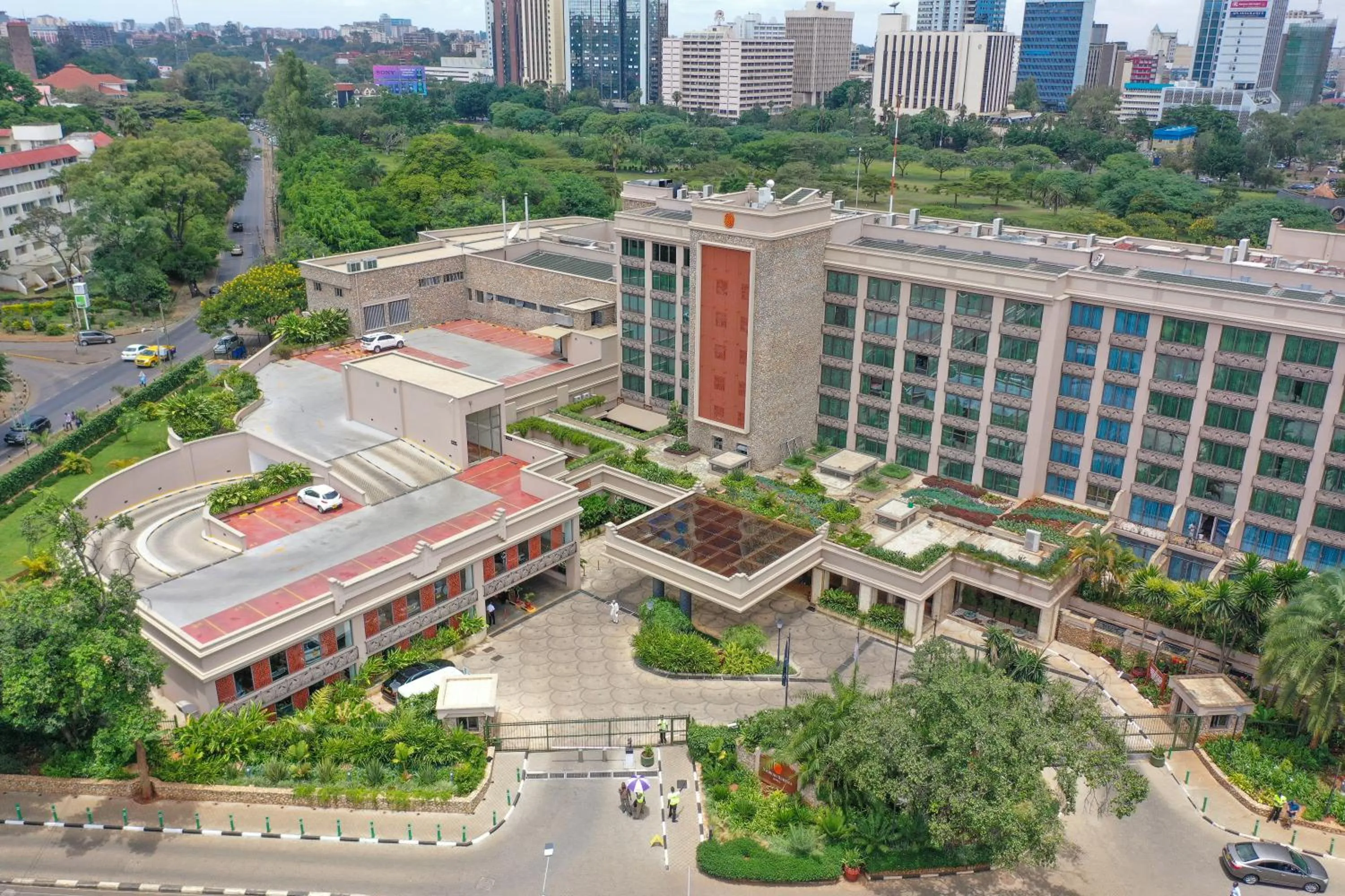 Property building in Nairobi Serena Hotel