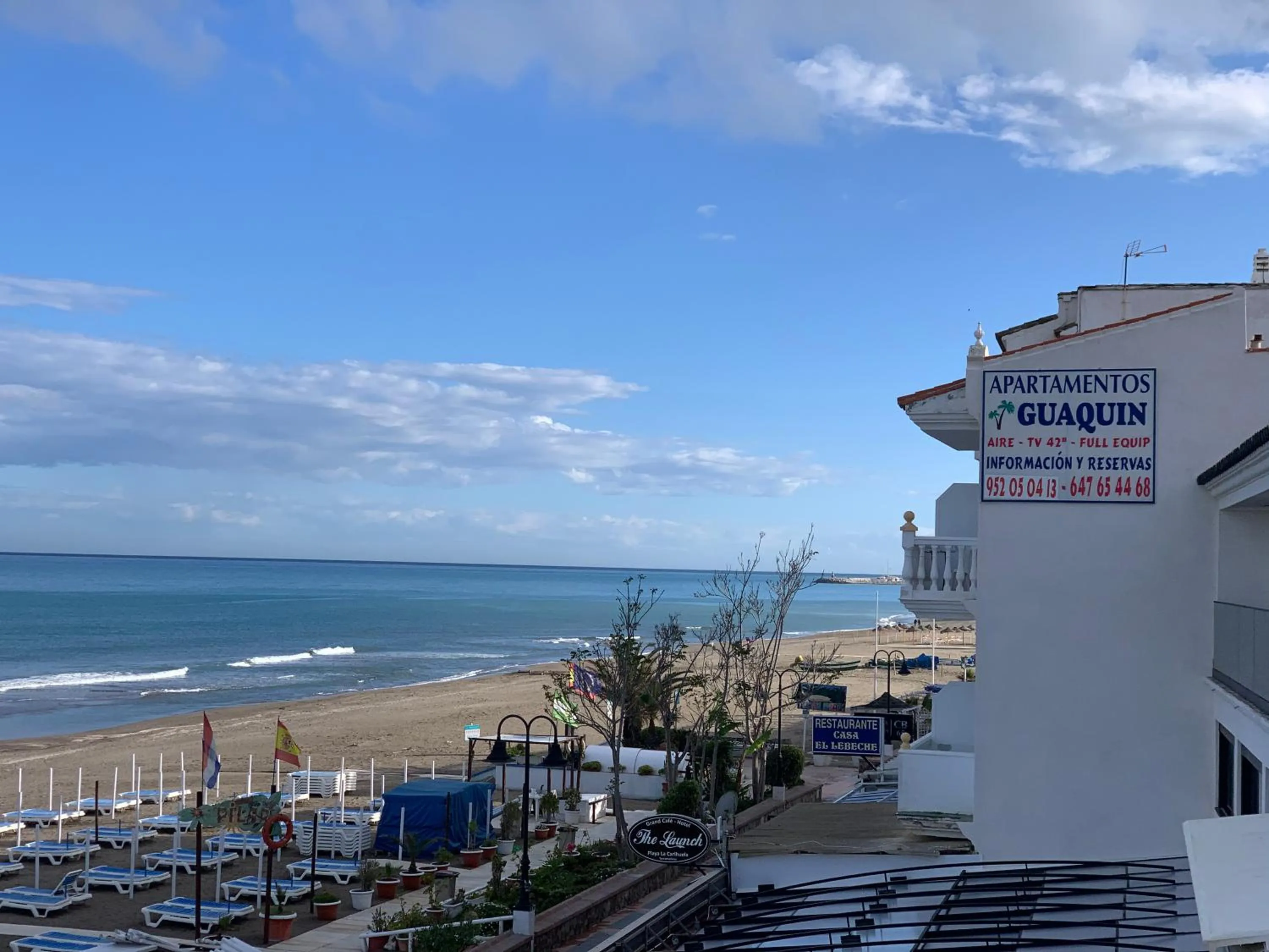 Sea view in Apartamentos Guaquin