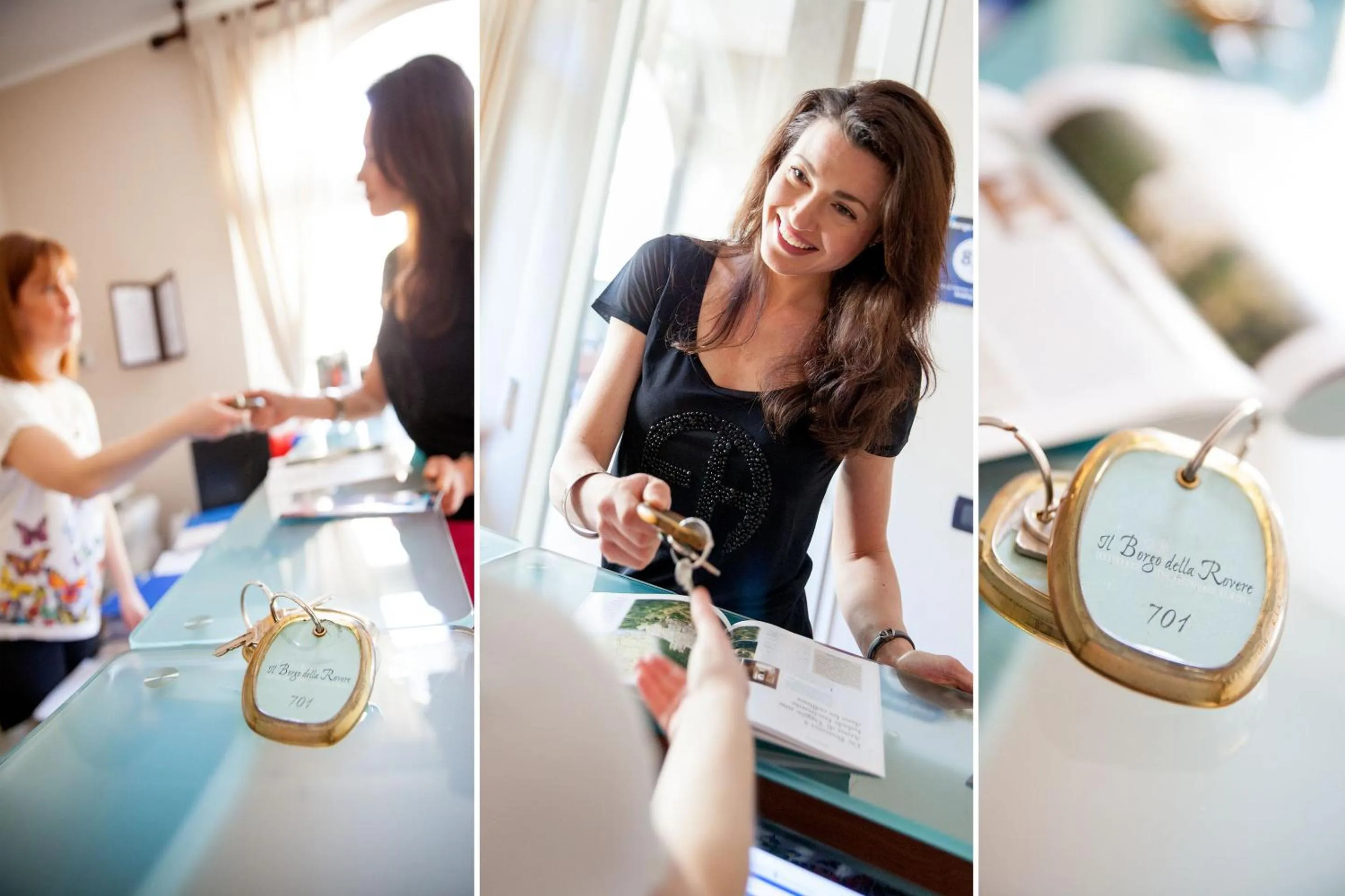 Lobby or reception in Il Borgo Della Rovere