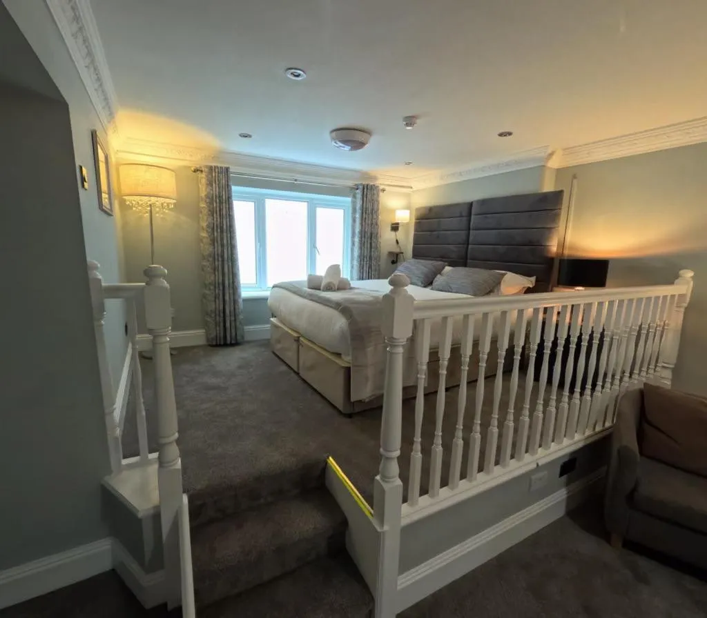 Bed in Ellan Vannin Hotel