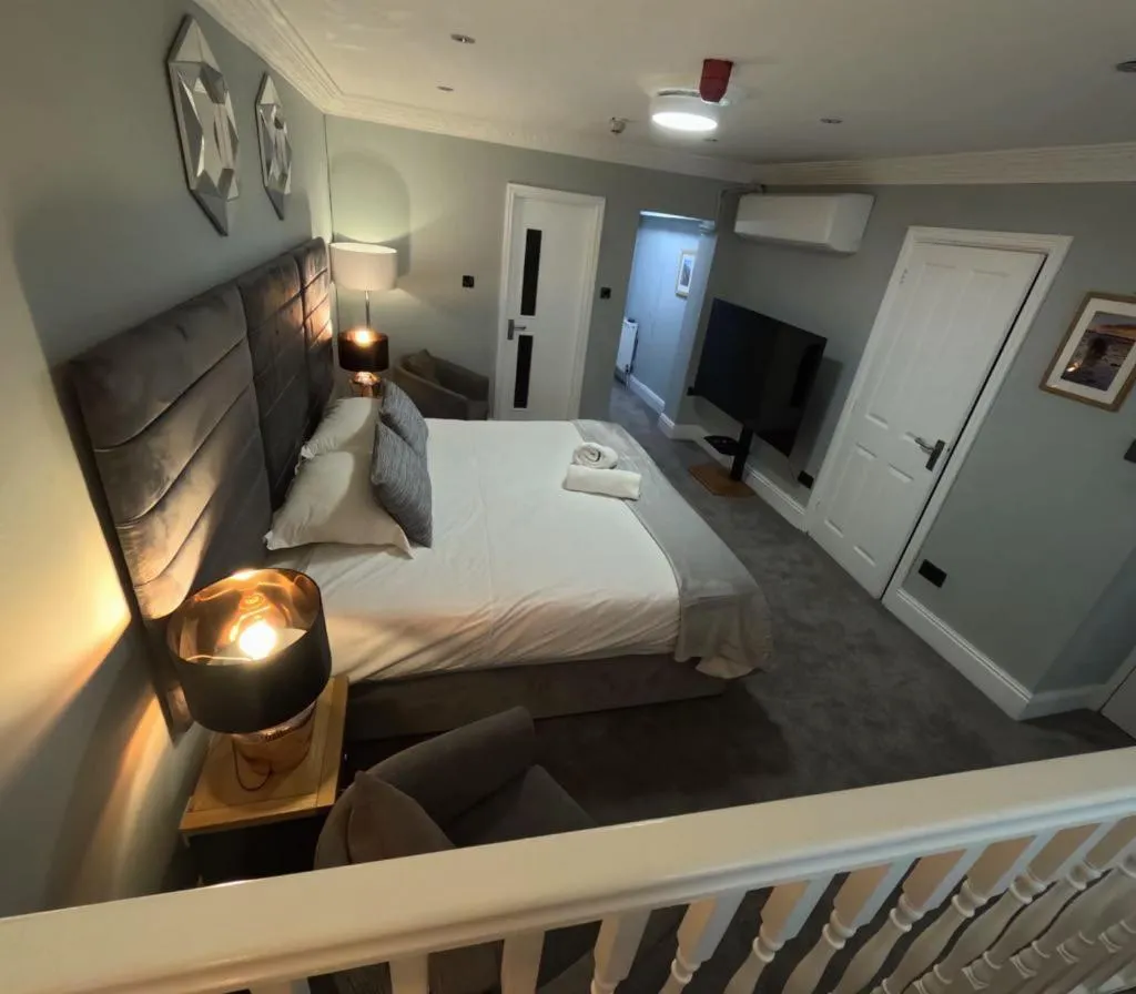 Bed in Ellan Vannin Hotel