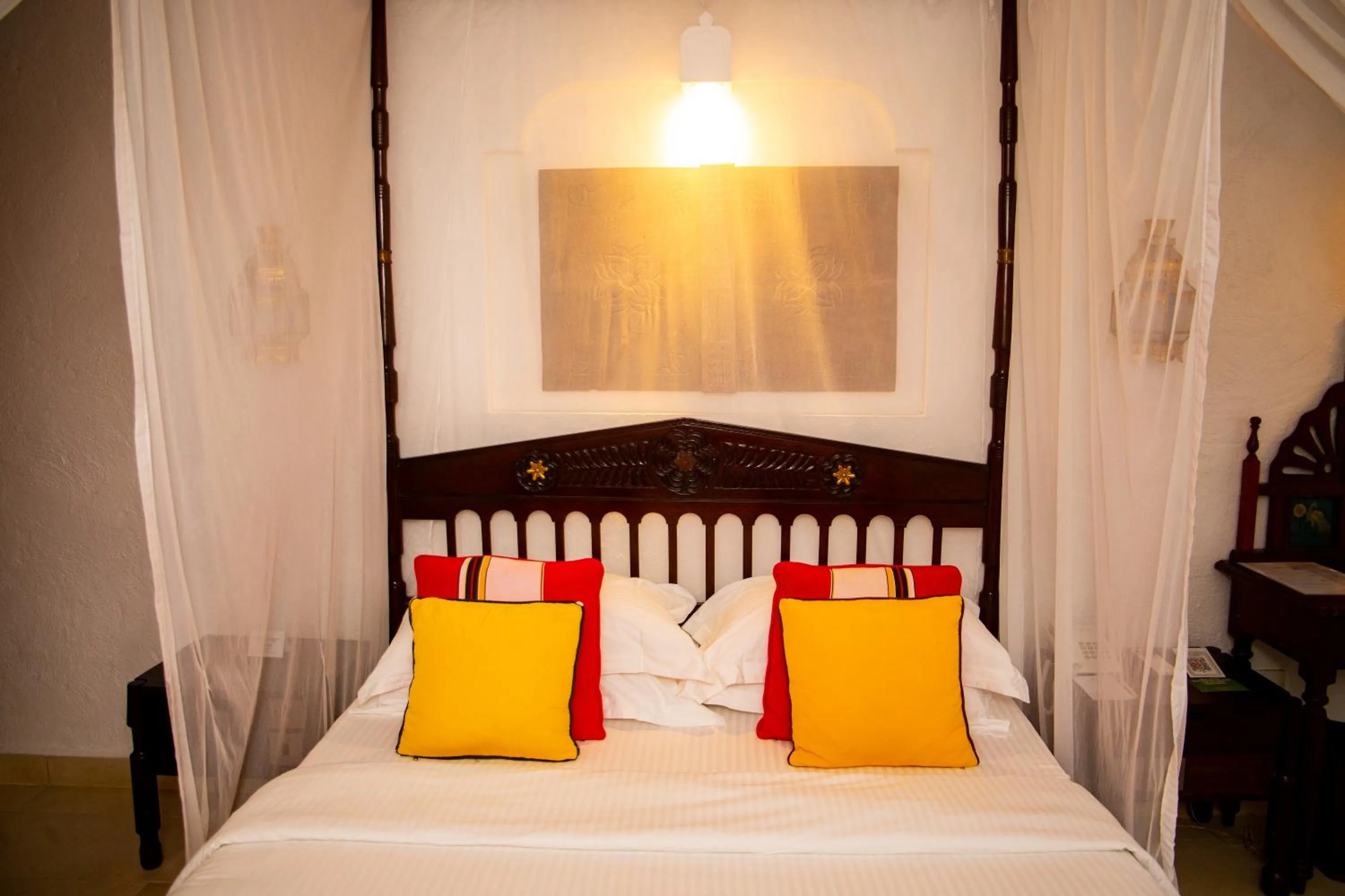 Bed in Serena Beach Resort & Spa