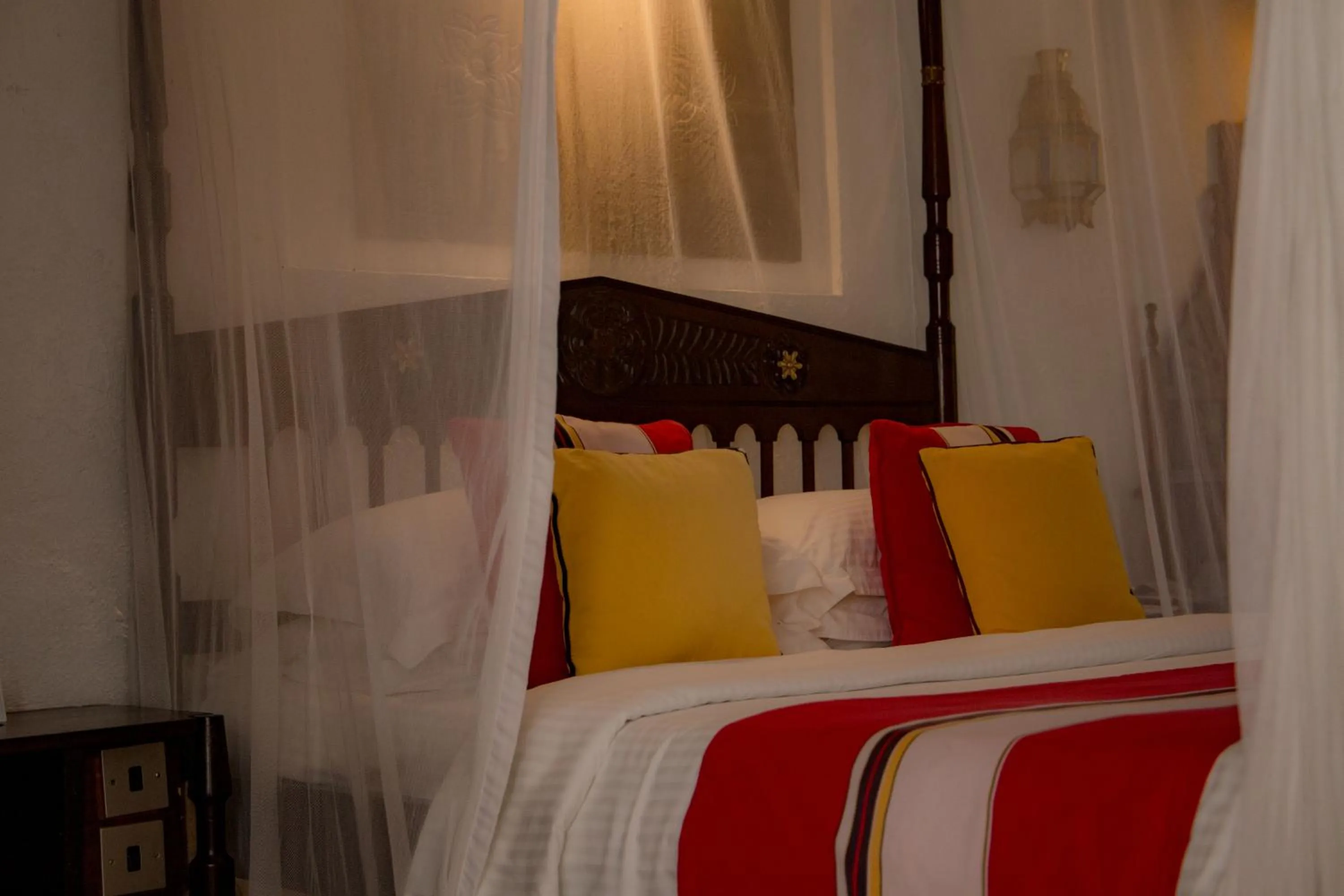 Bed in Serena Beach Resort & Spa