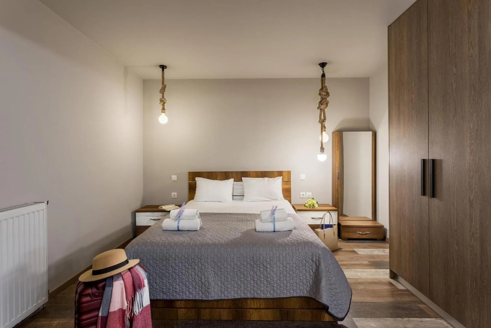 Photo of the whole room, Bed in Supreme Comfort Apartments by Athens Stay