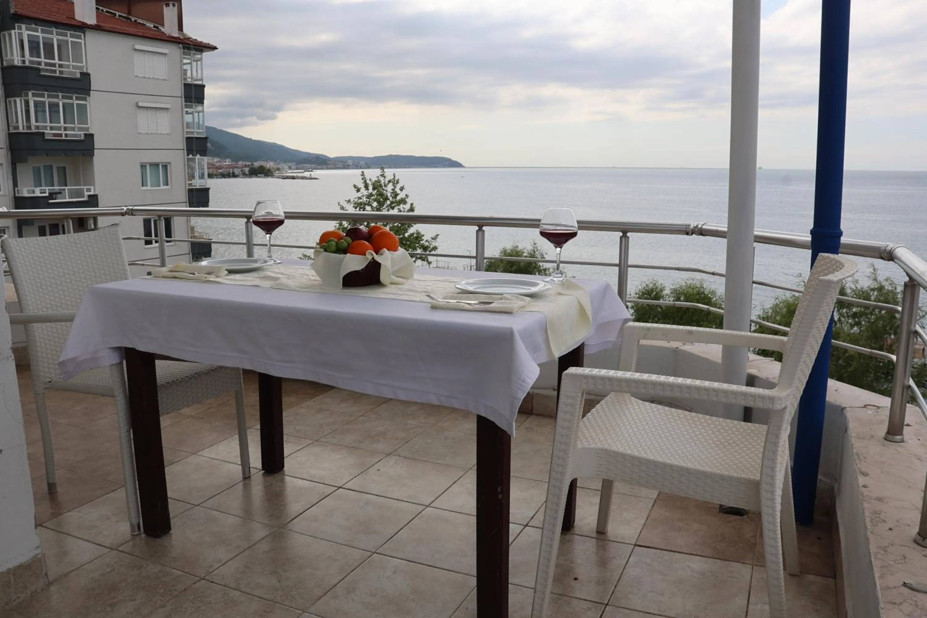 Balcony/Terrace in Grand Koru Hotel Beach