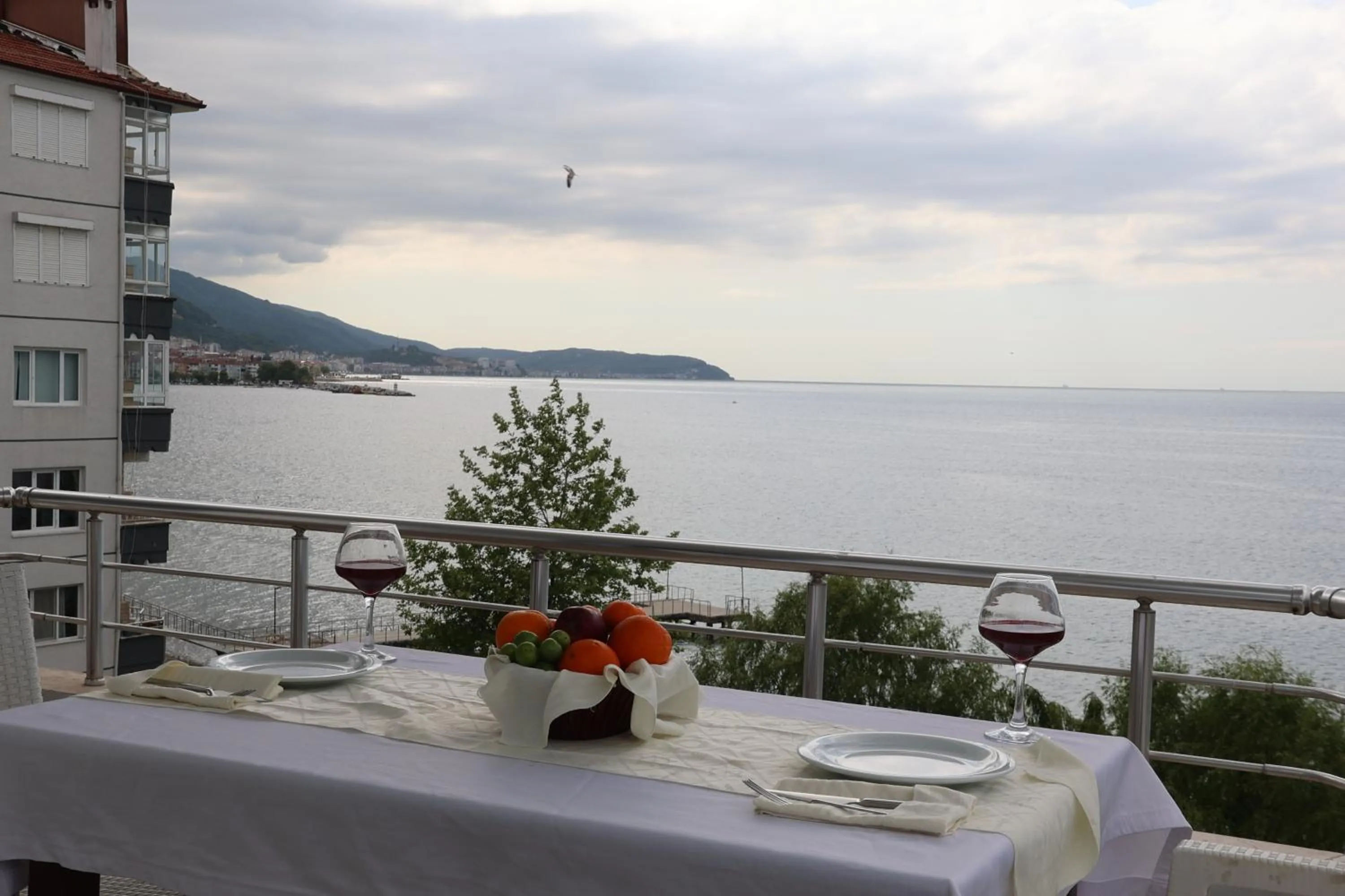 Balcony/Terrace in Grand Koru Hotel Beach