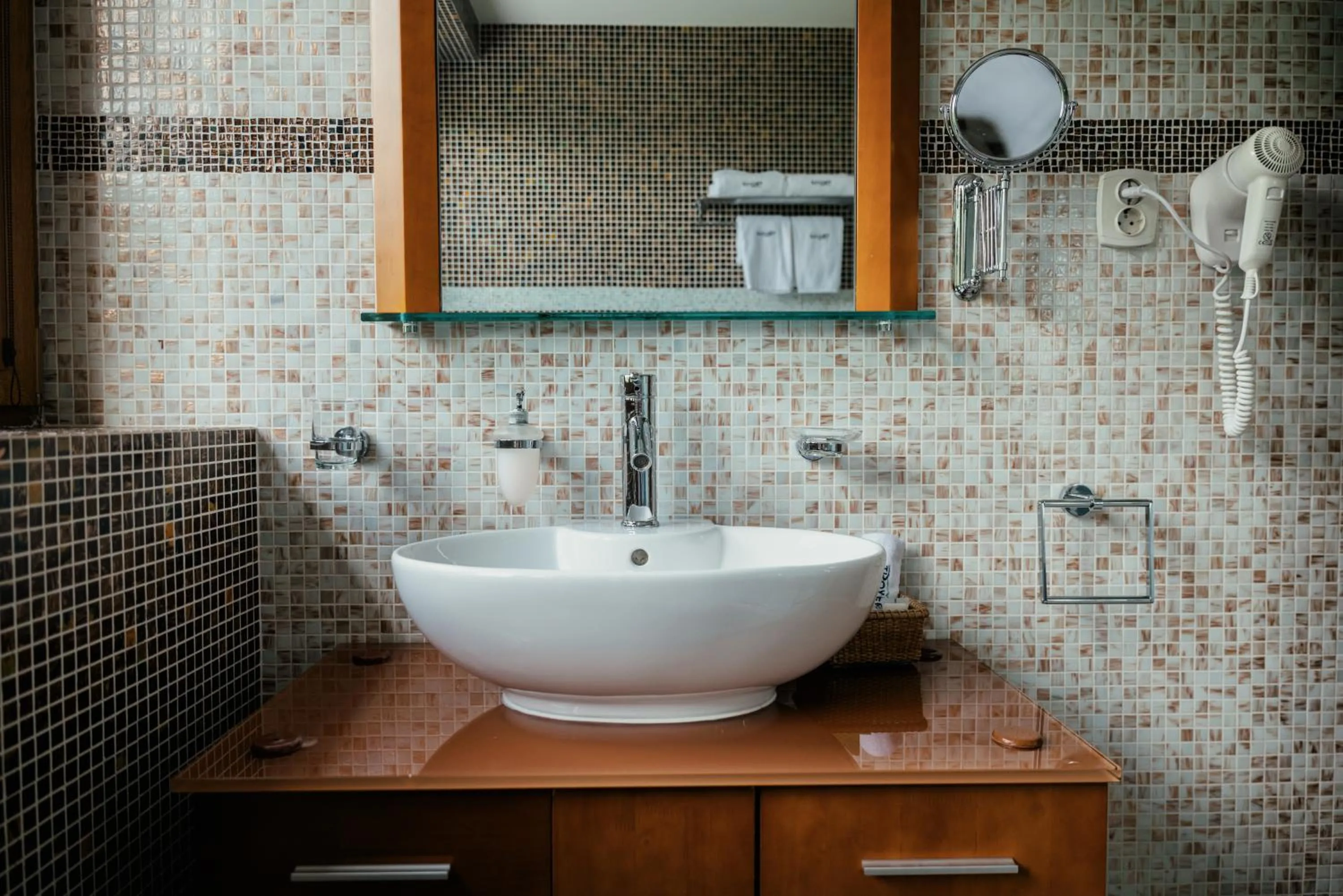 Bathroom in Hotel Troyer