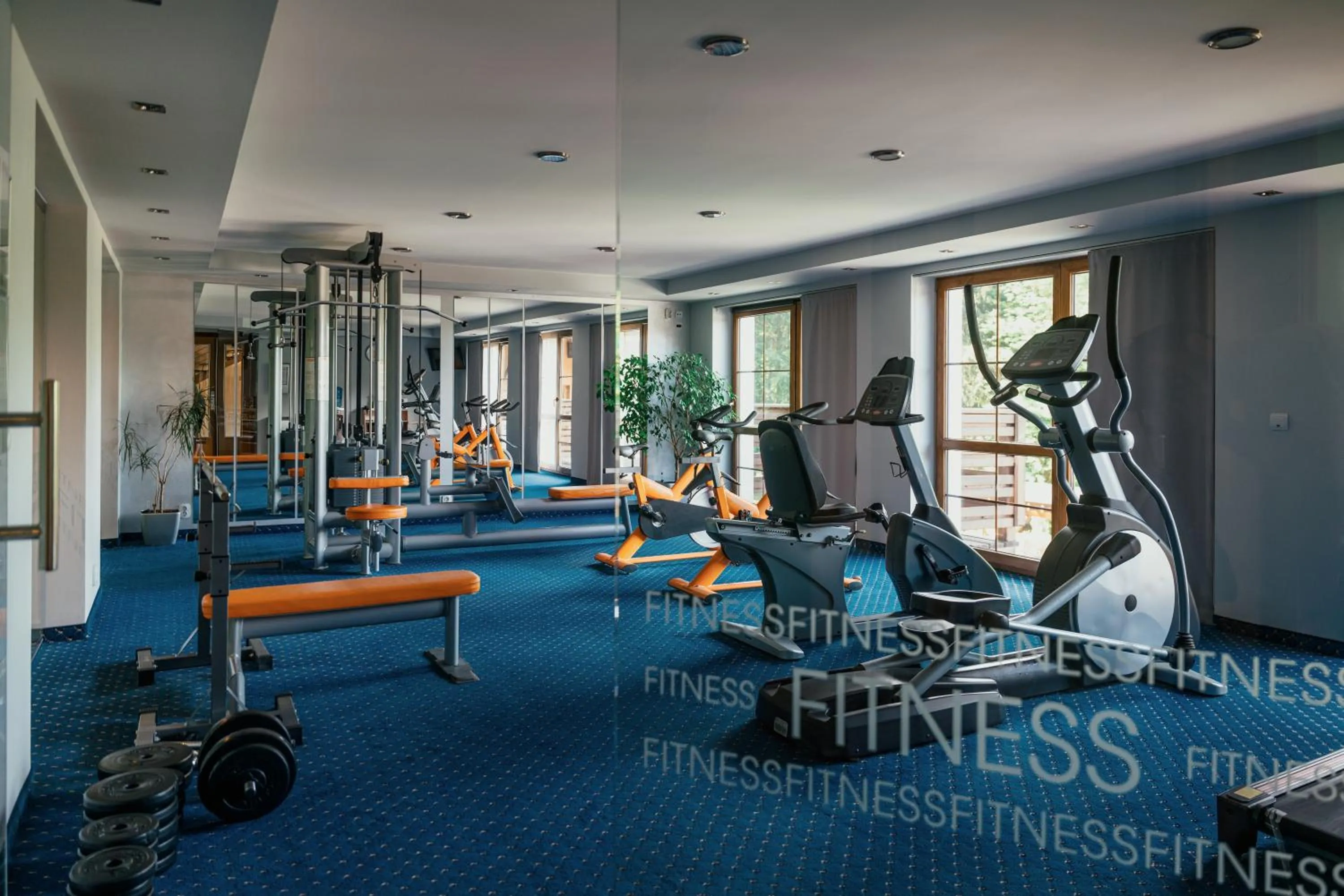 Fitness centre/facilities in Hotel Troyer