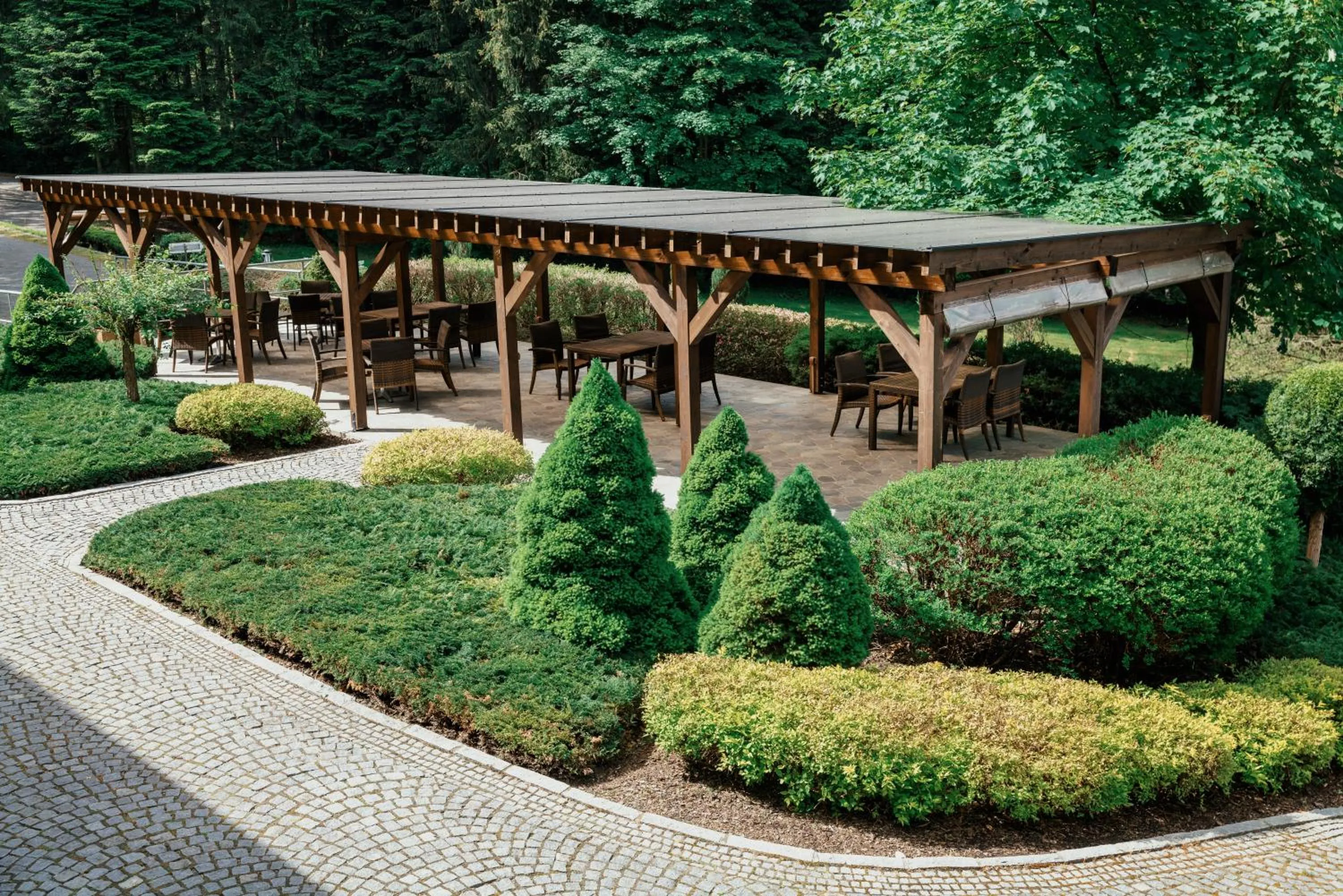 Natural landscape in Hotel Troyer