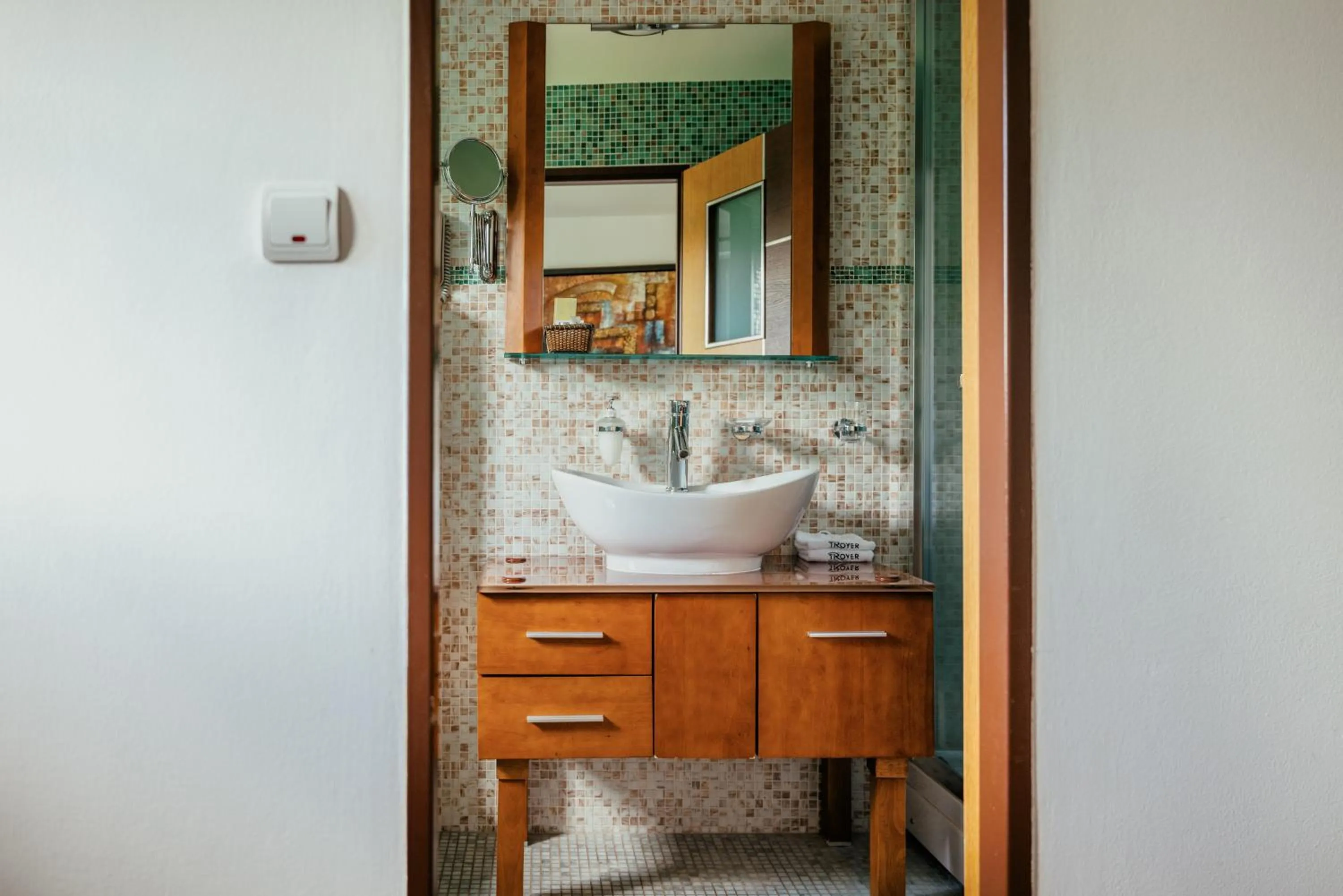 Bathroom in Hotel Troyer