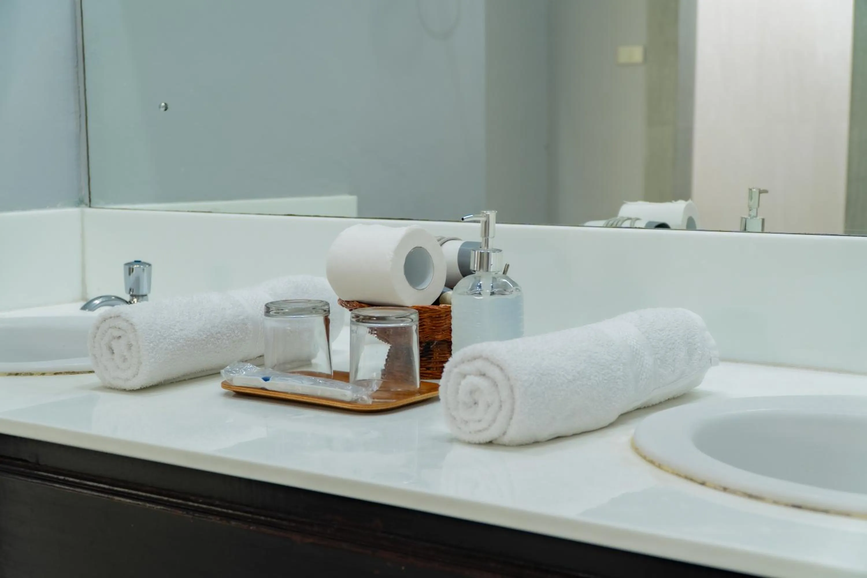 Bathroom in The Hawk's Nest Resort