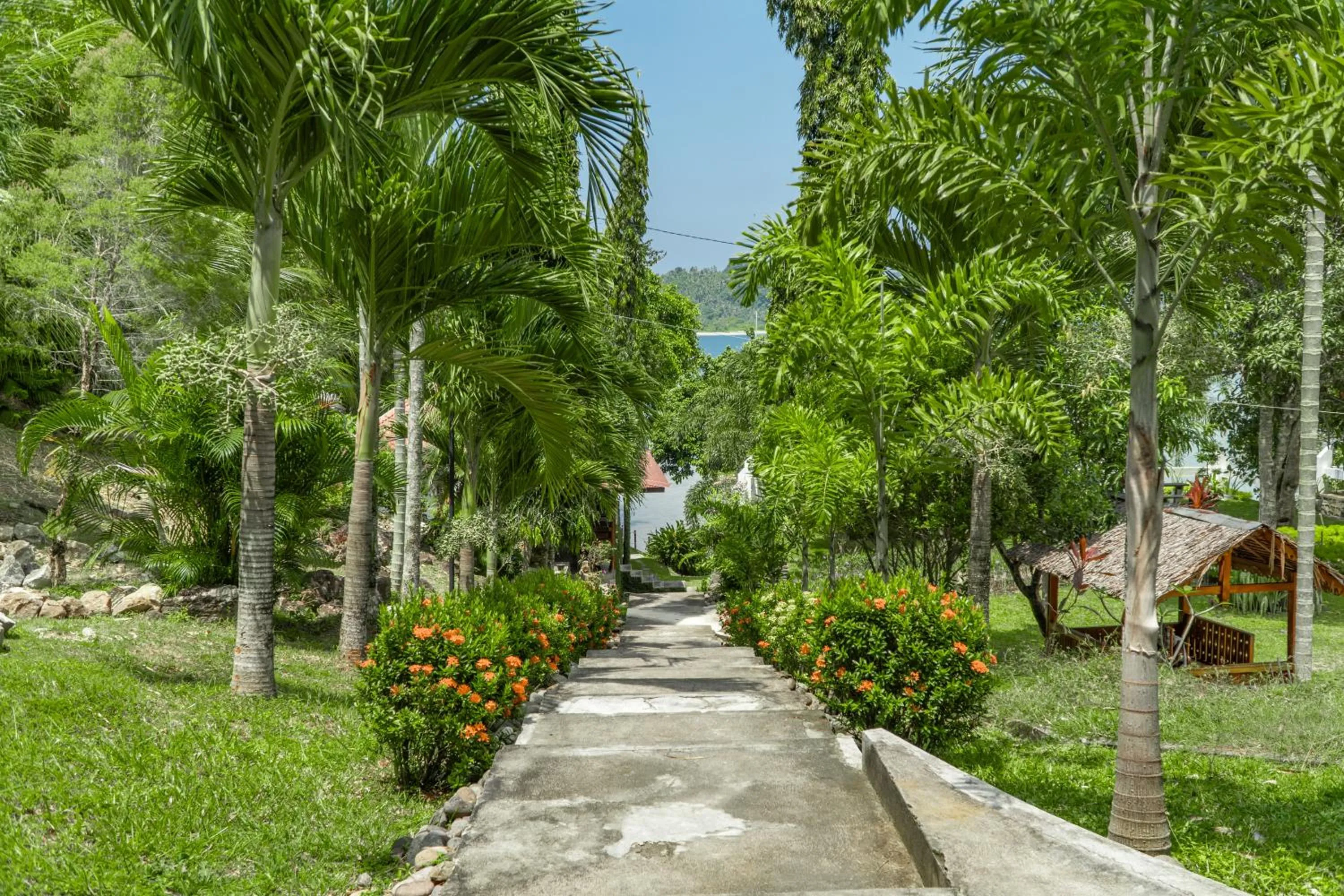 Day in The Hawk's Nest Resort