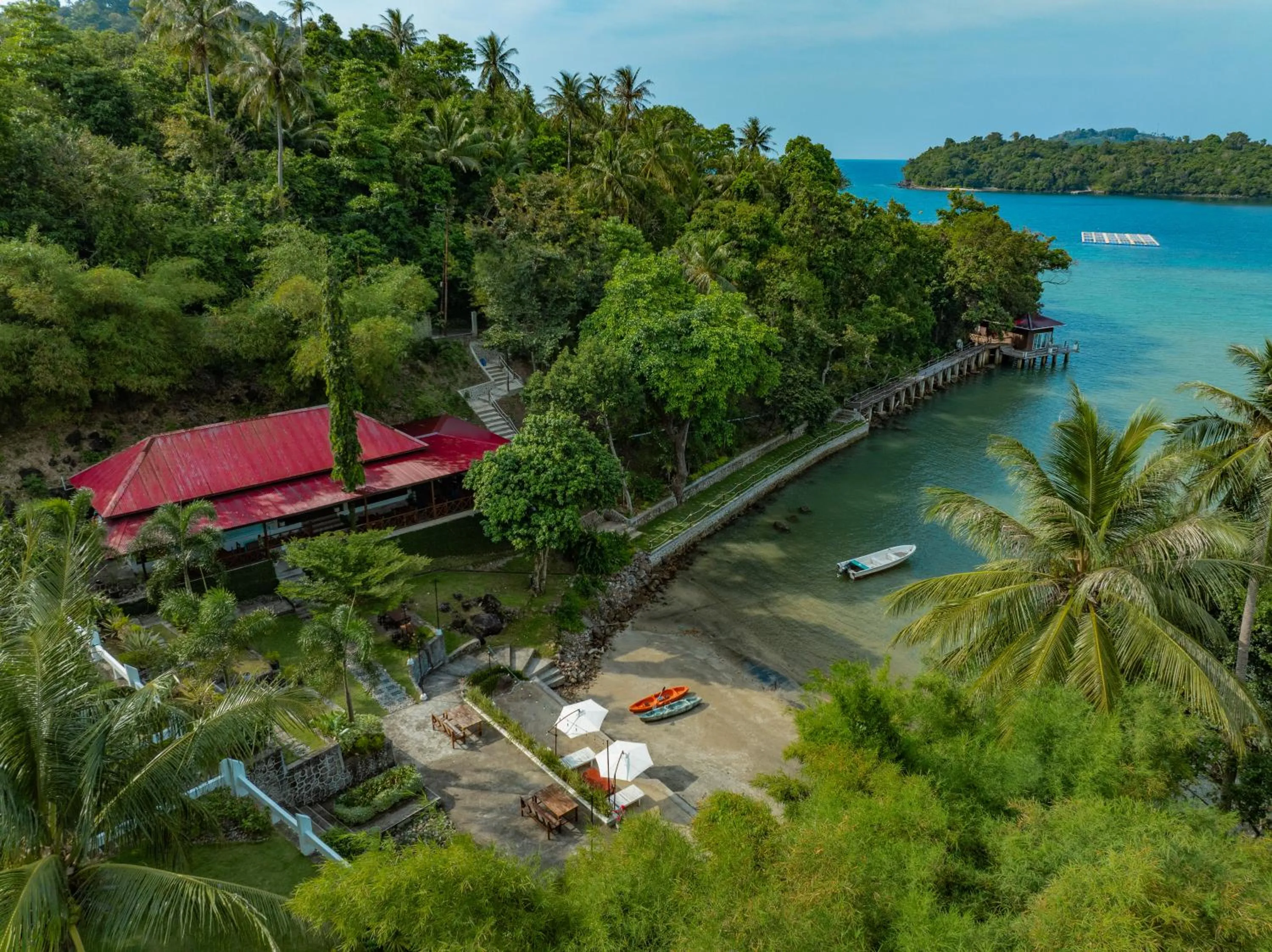 Bird's eye view in The Hawk's Nest Resort