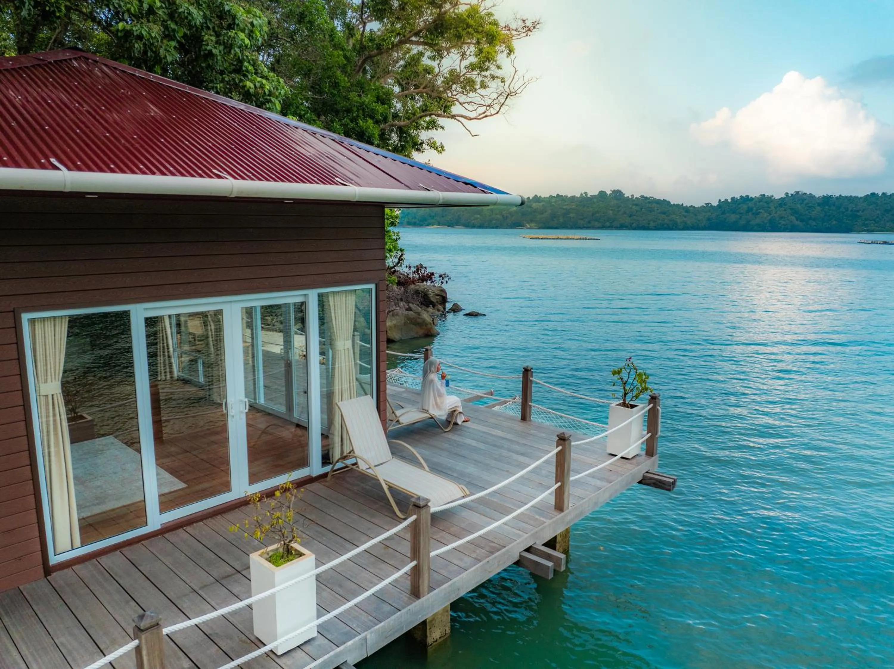 Natural landscape in The Hawk's Nest Resort