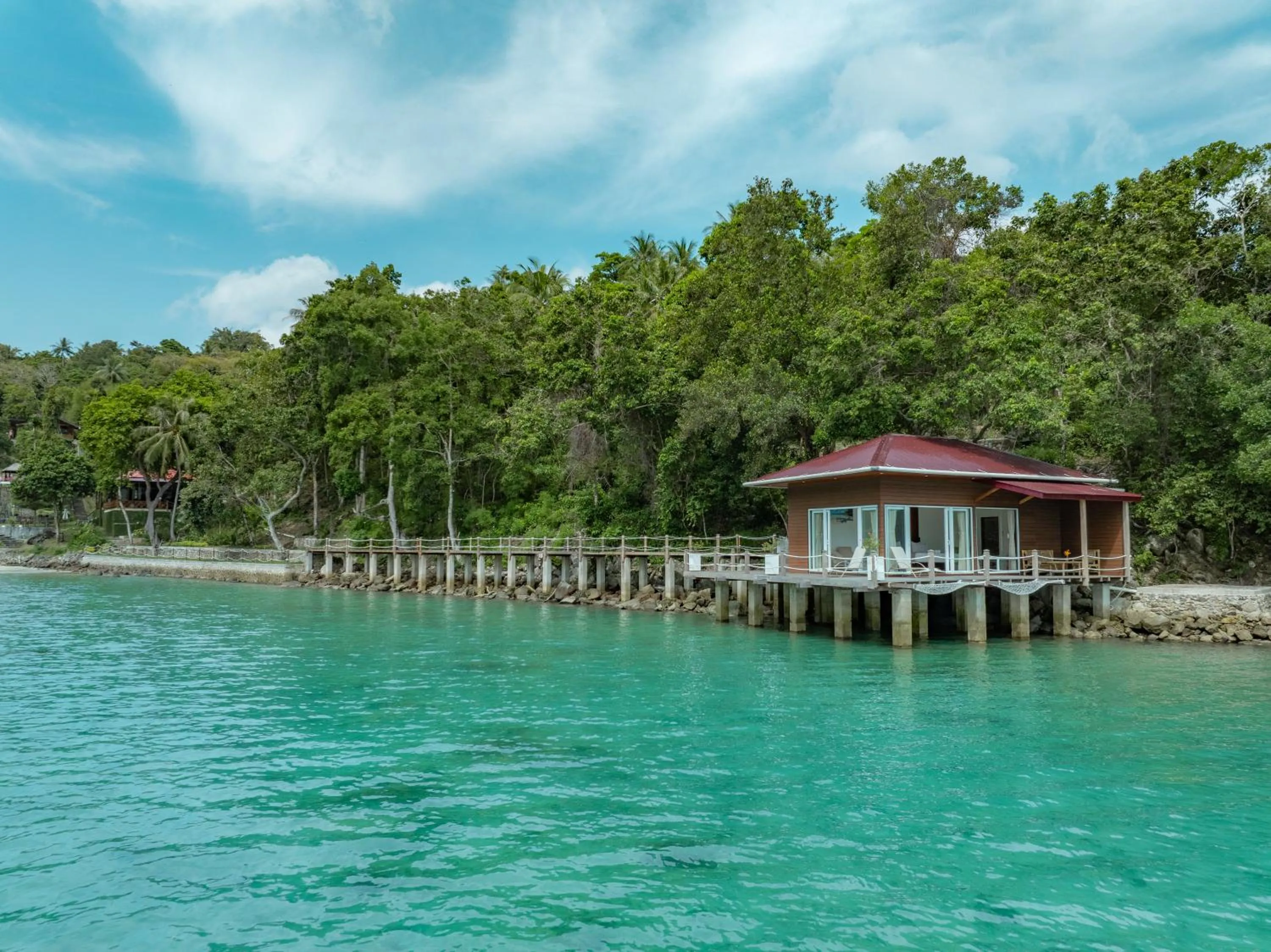 Property building in The Hawk's Nest Resort