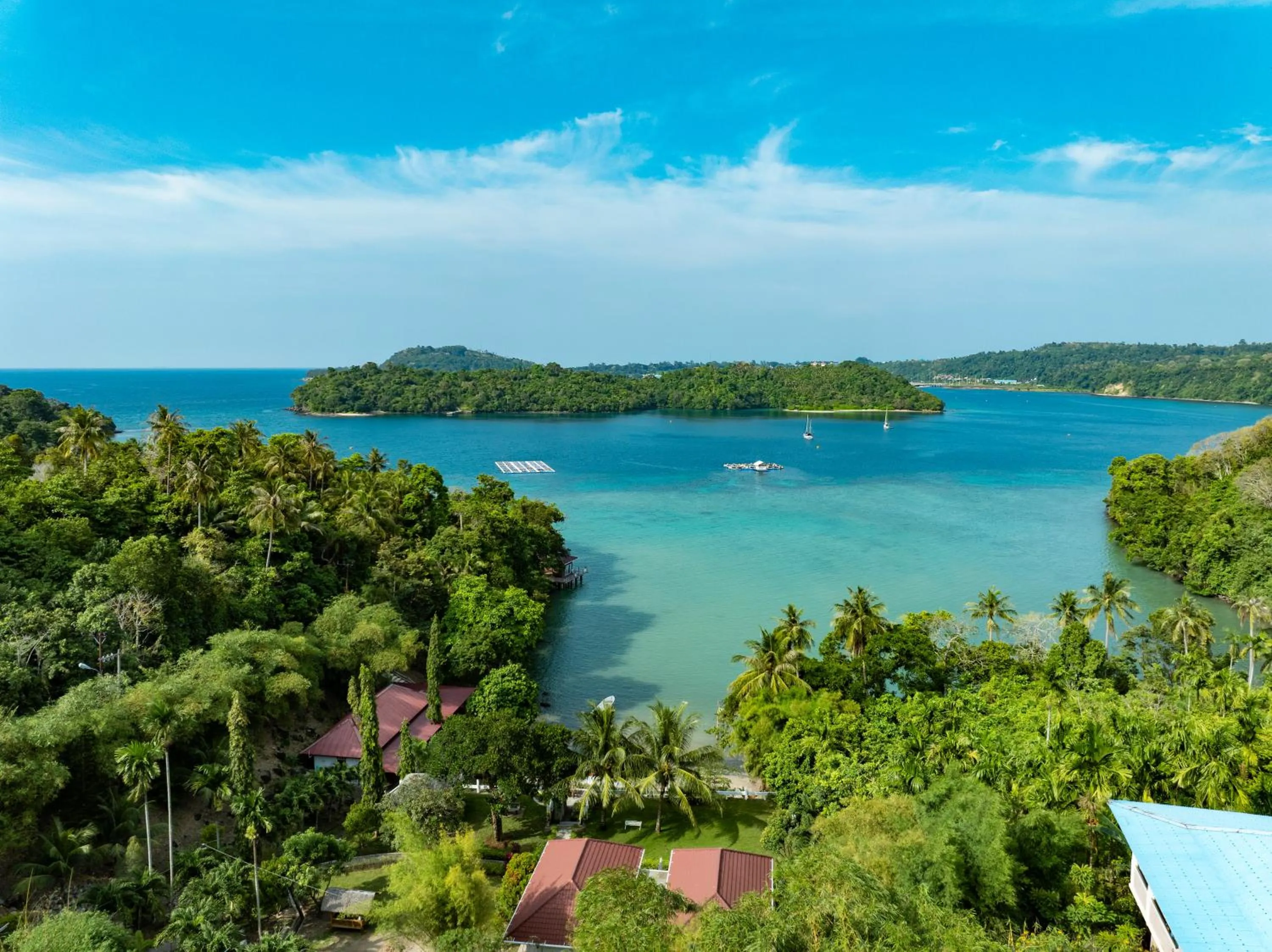 Sea view in The Hawk's Nest Resort