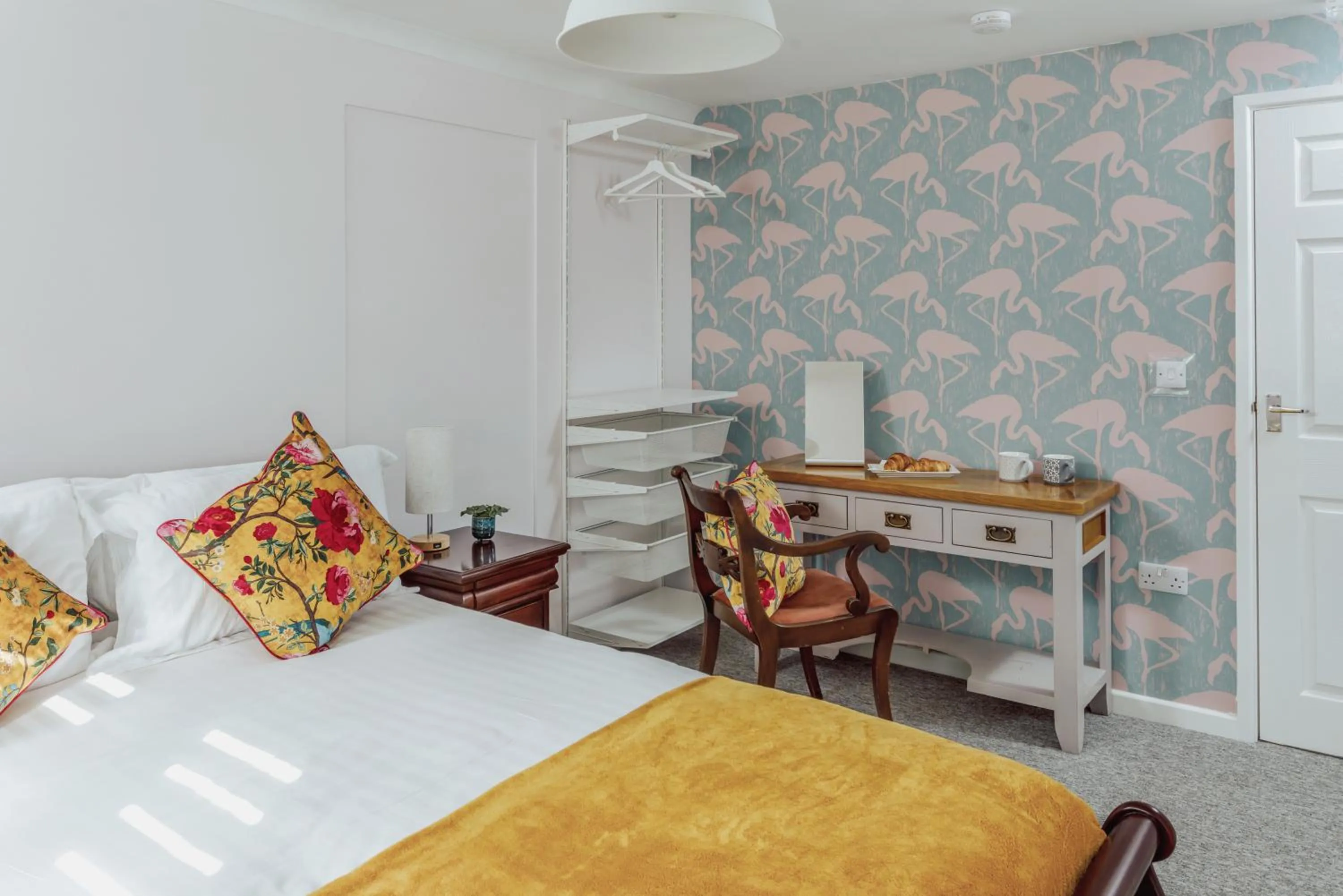 Bed in The Olde Malthouse Inn