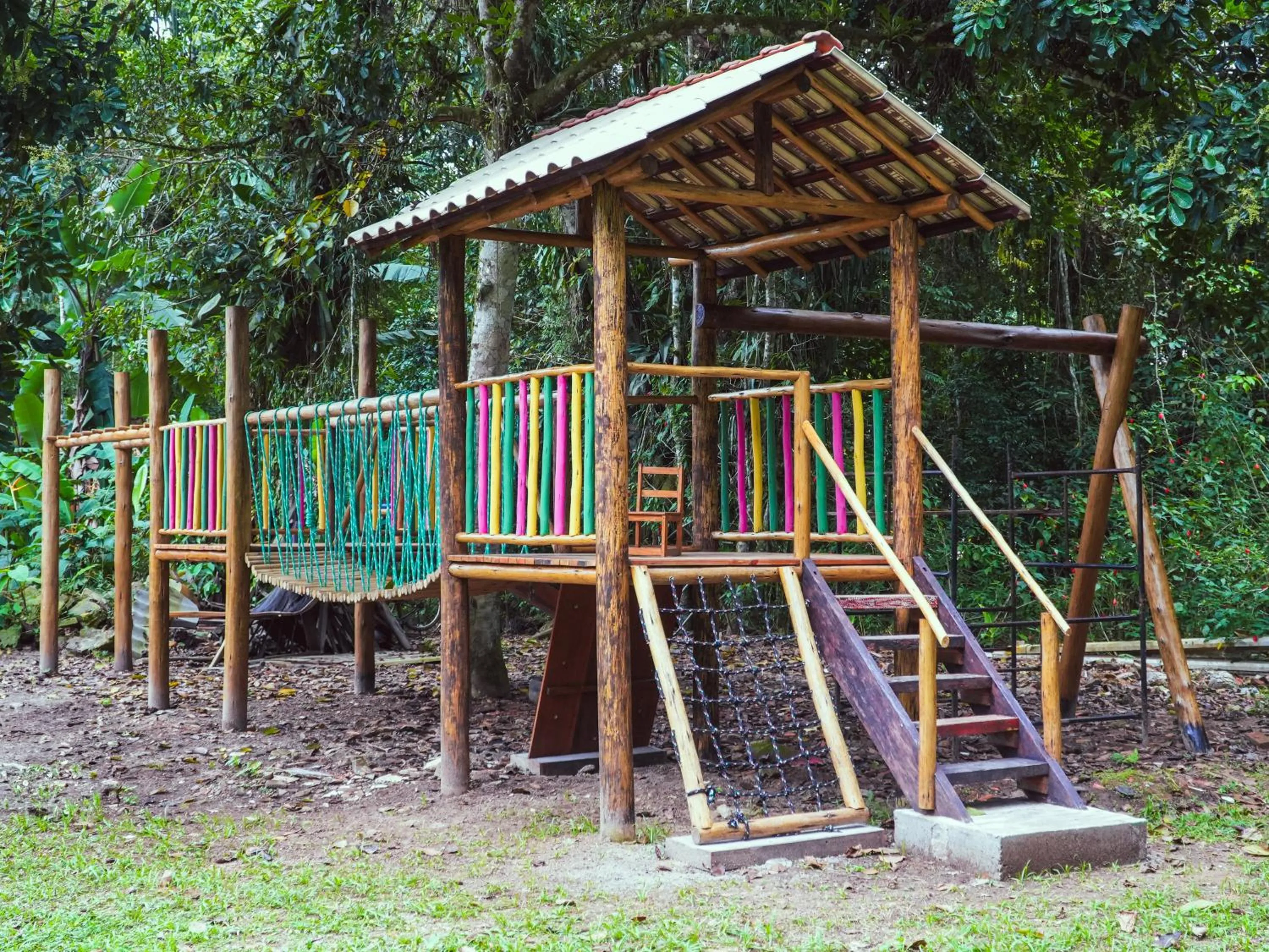 Children play ground in VELINN Pousada Bali Itamambuca