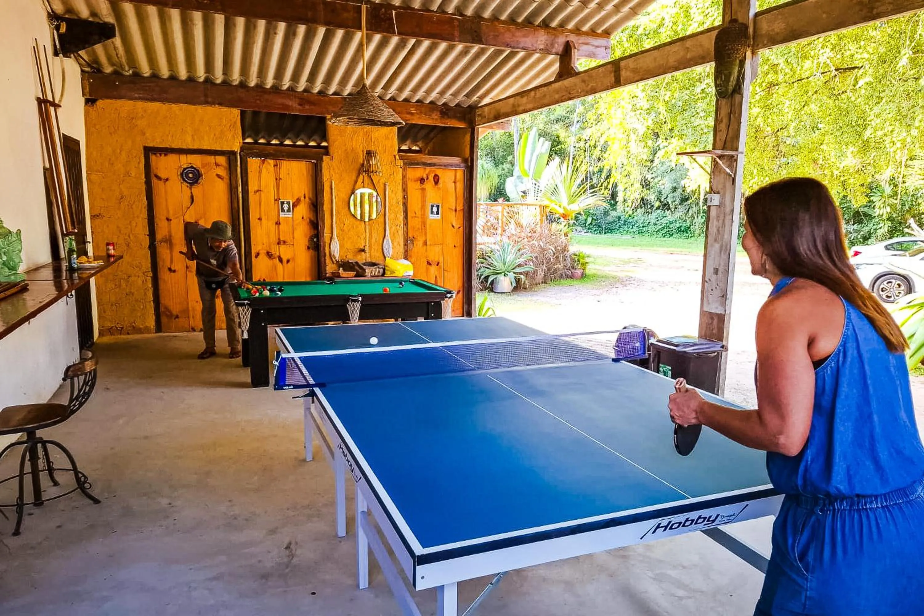 Game Room in VELINN Pousada Bali Itamambuca