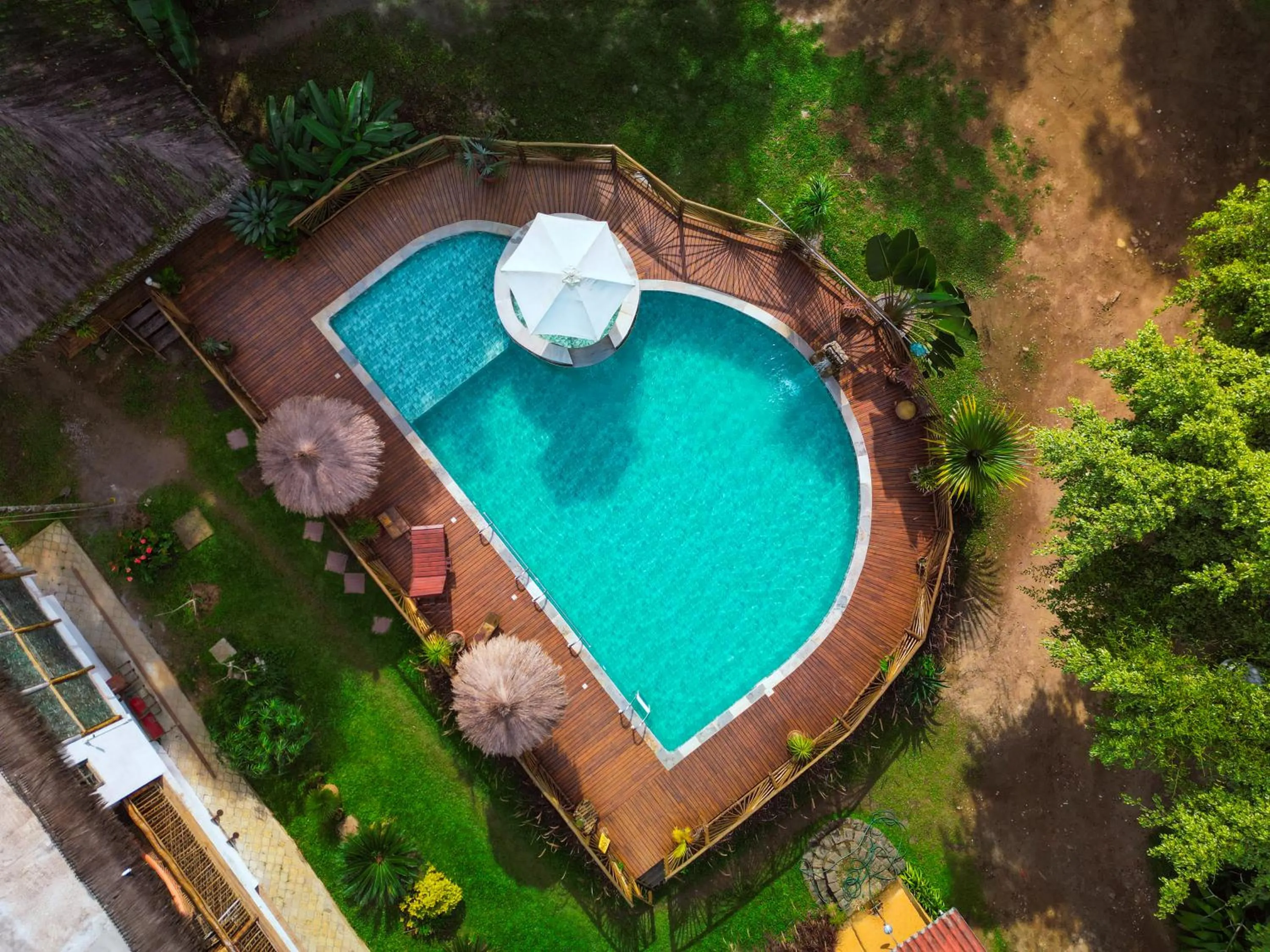 Bird's eye view in VELINN Pousada Bali Itamambuca