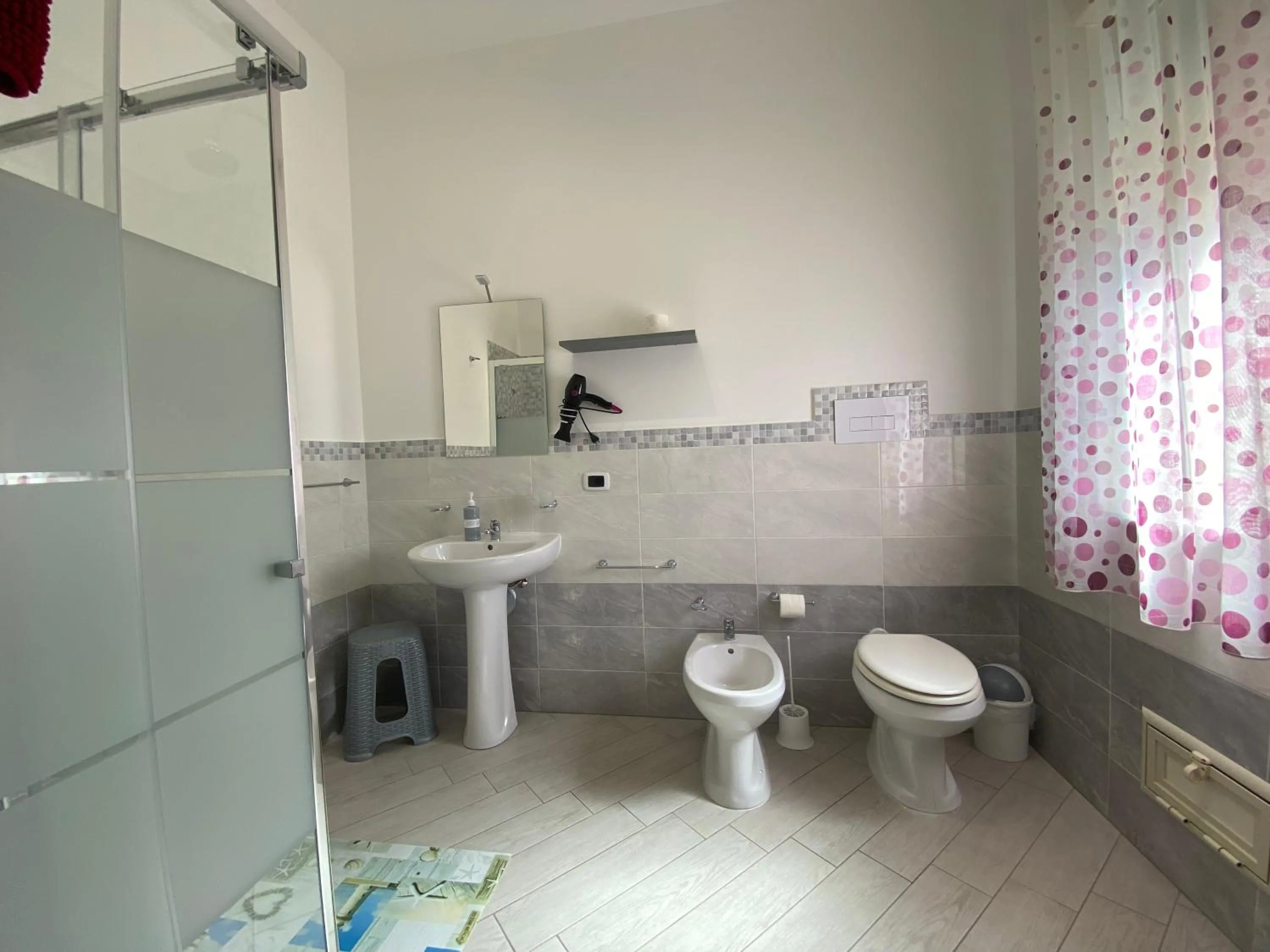 Shower in Castello di Sabbia