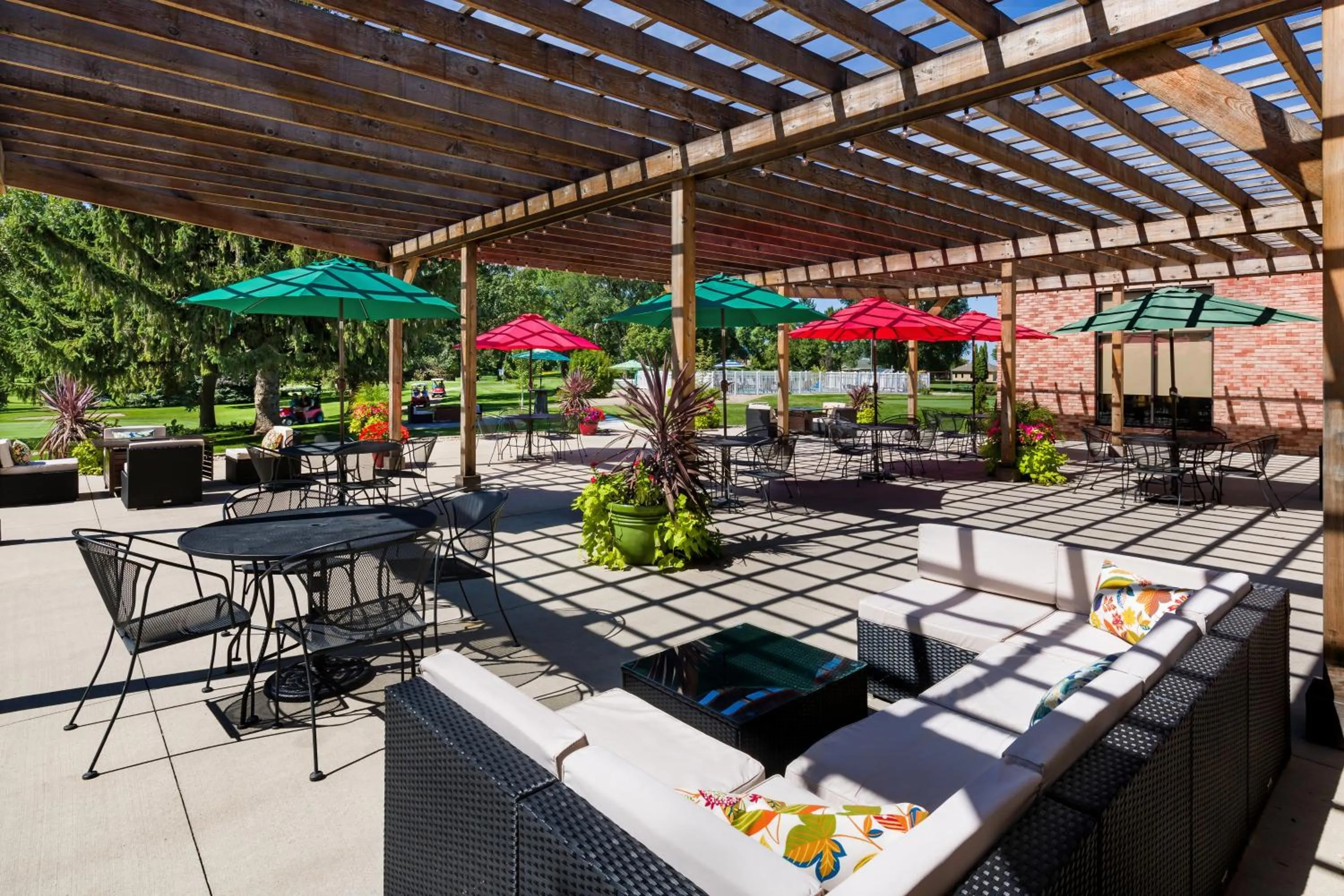 Patio in Lake Okoboji Resort and Conference Center