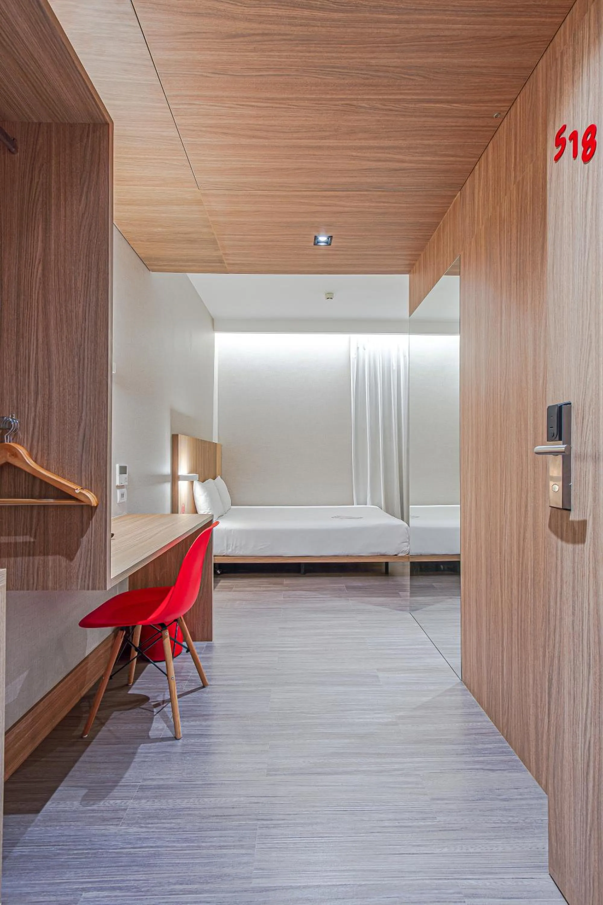 Bed in Hotel Moov Curitiba