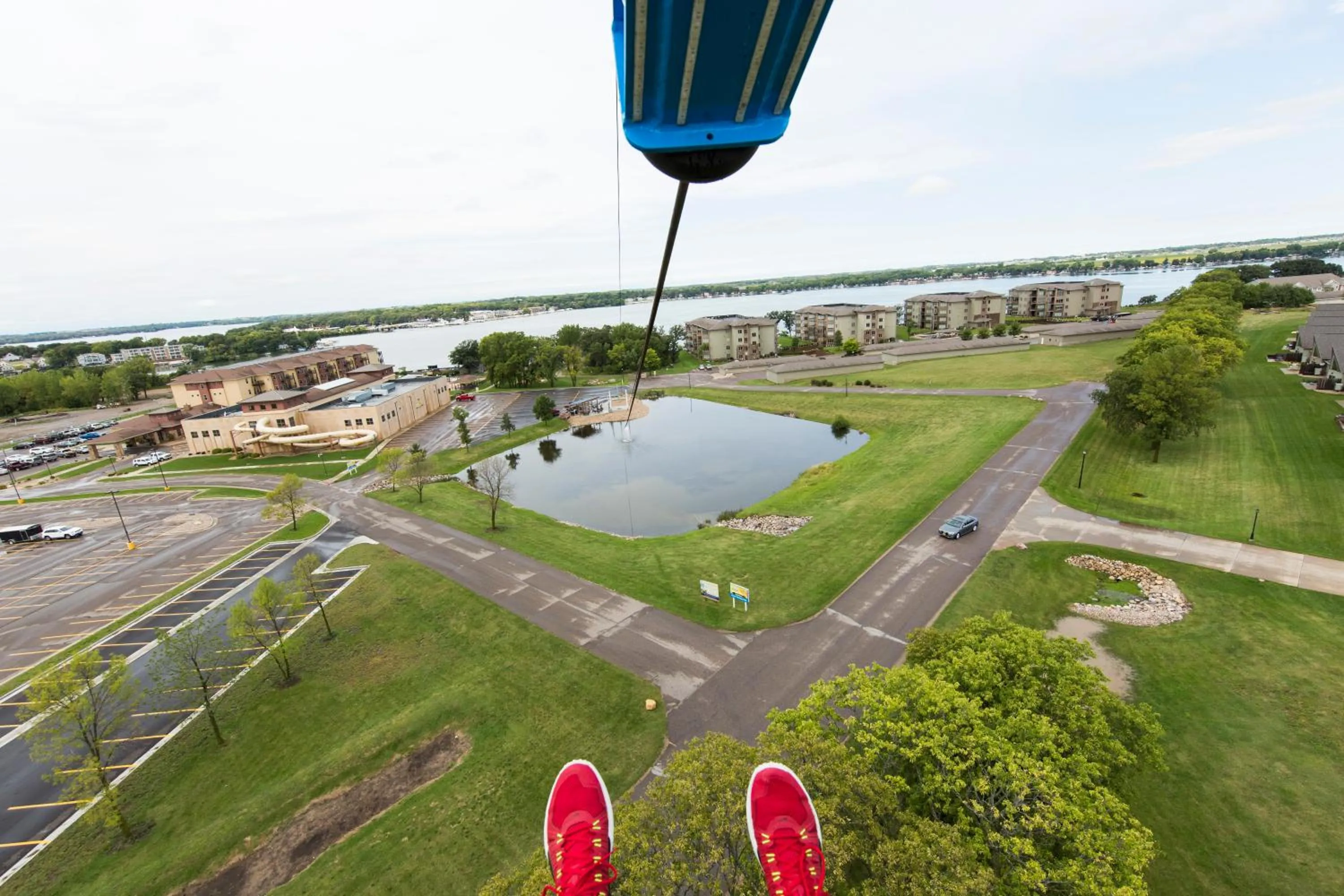 Bird's eye view in Bridges Bay Resort