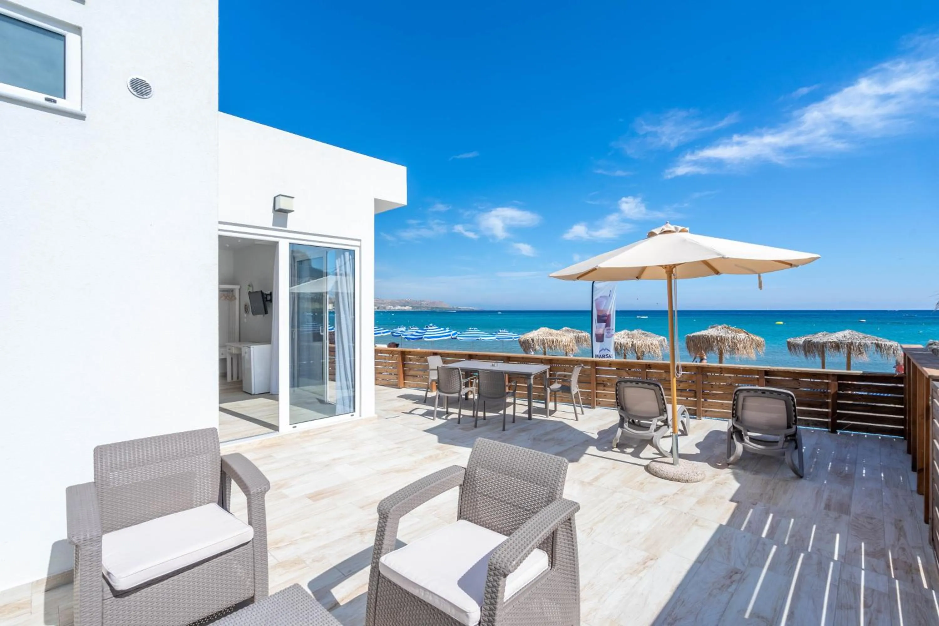 Patio in Raffaello Beach