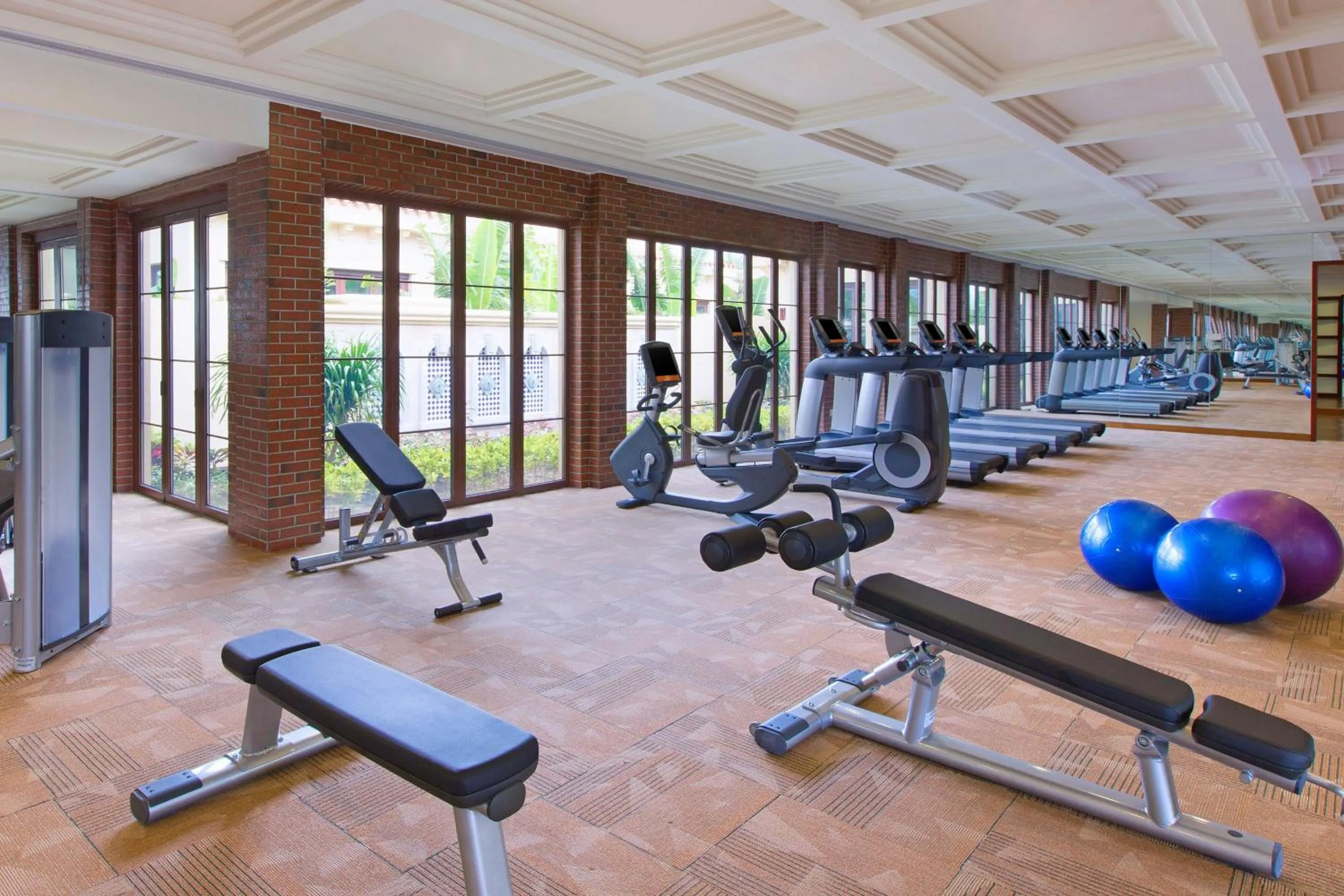 Fitness centre/facilities in Sheraton Sanya Haitang Bay Resort