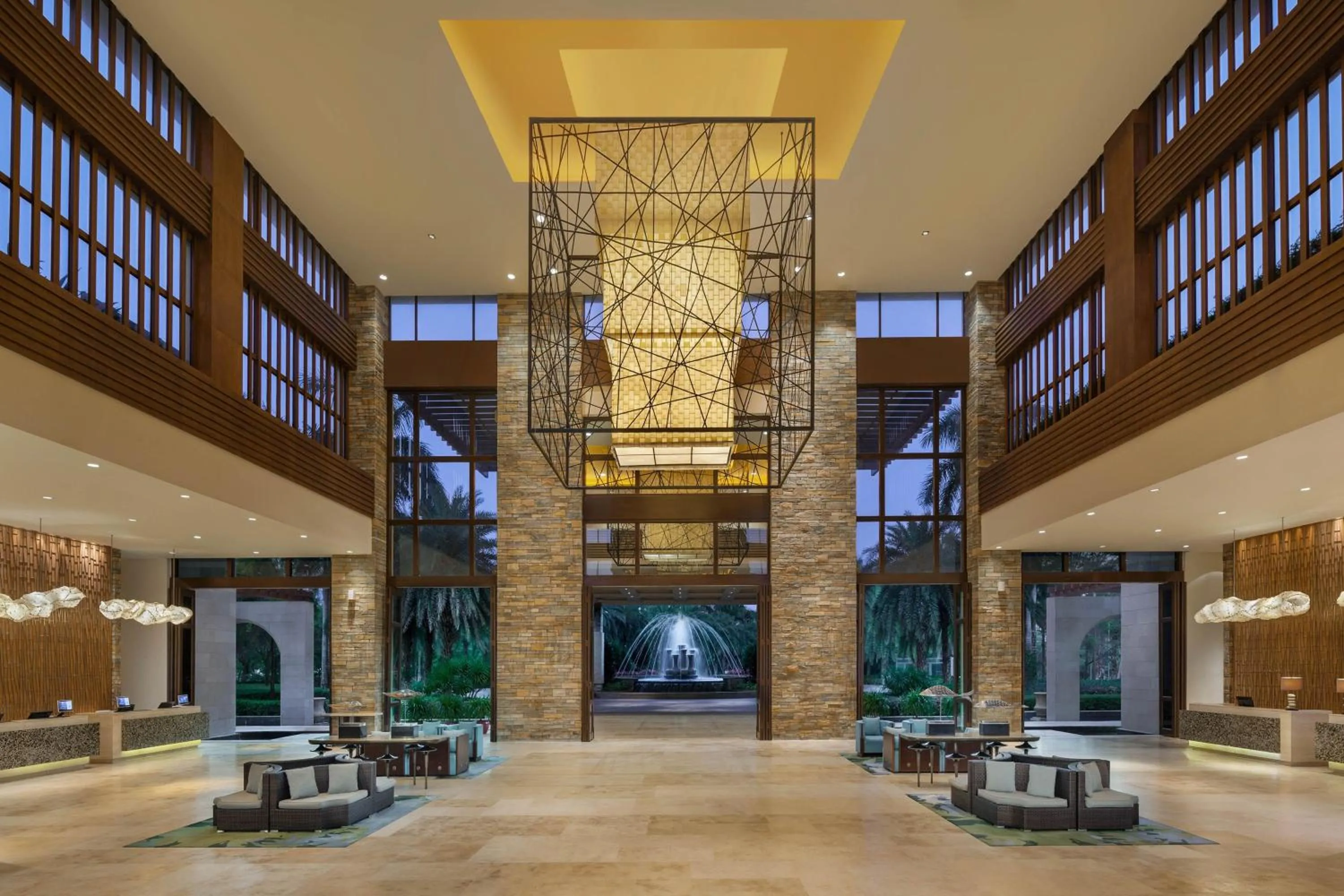 Lobby or reception in Sheraton Sanya Haitang Bay Resort