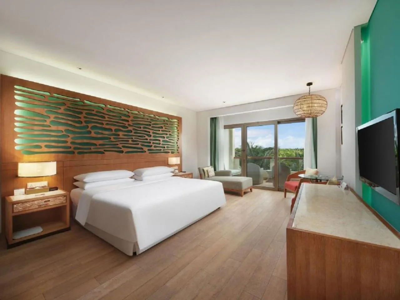 Bedroom, Bed in Sheraton Sanya Haitang Bay Resort