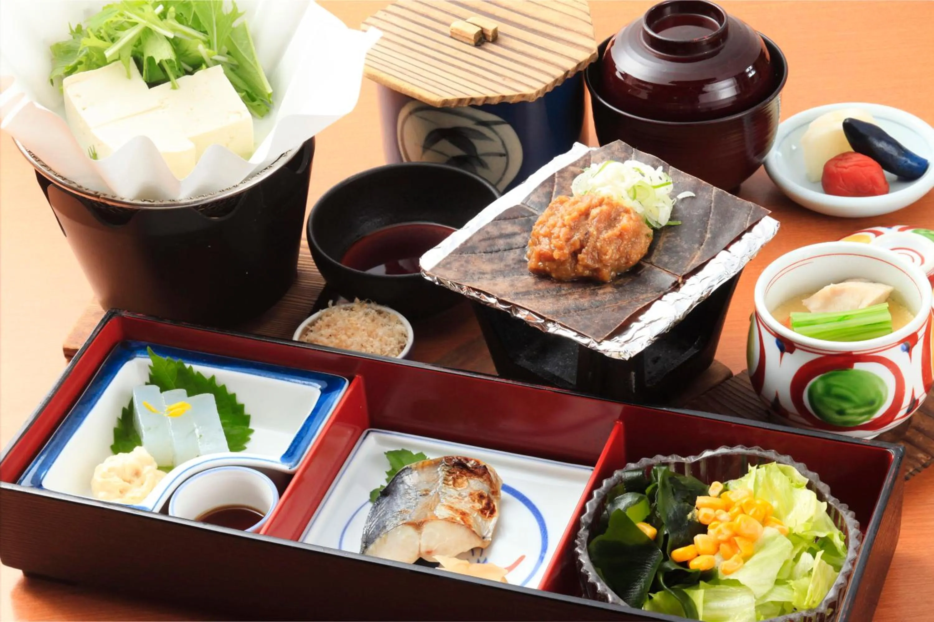 Food, Breakfast in Hoshokaku                                                                                       