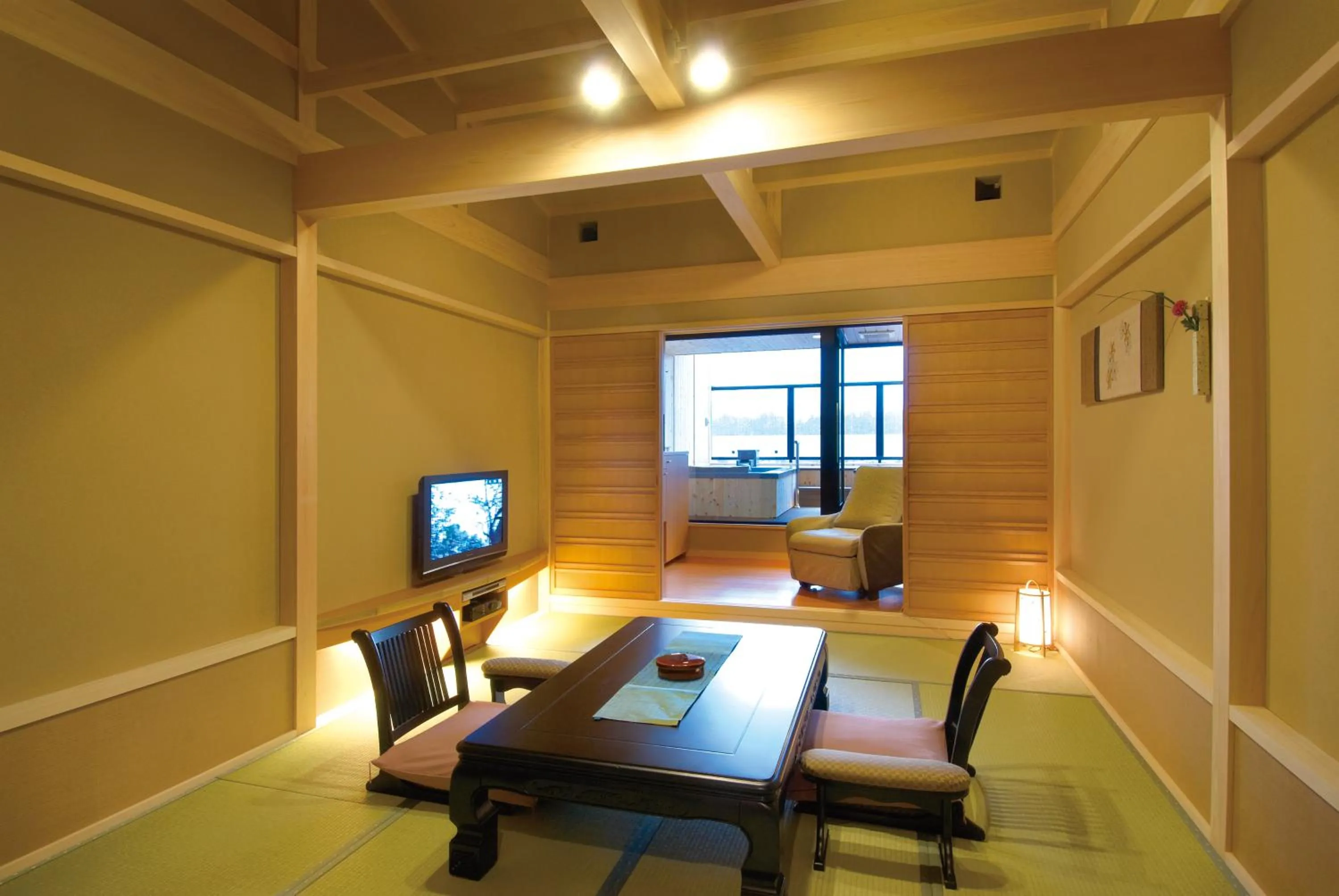 Photo of the whole room, Seating Area in Hoshokaku                                                                                       