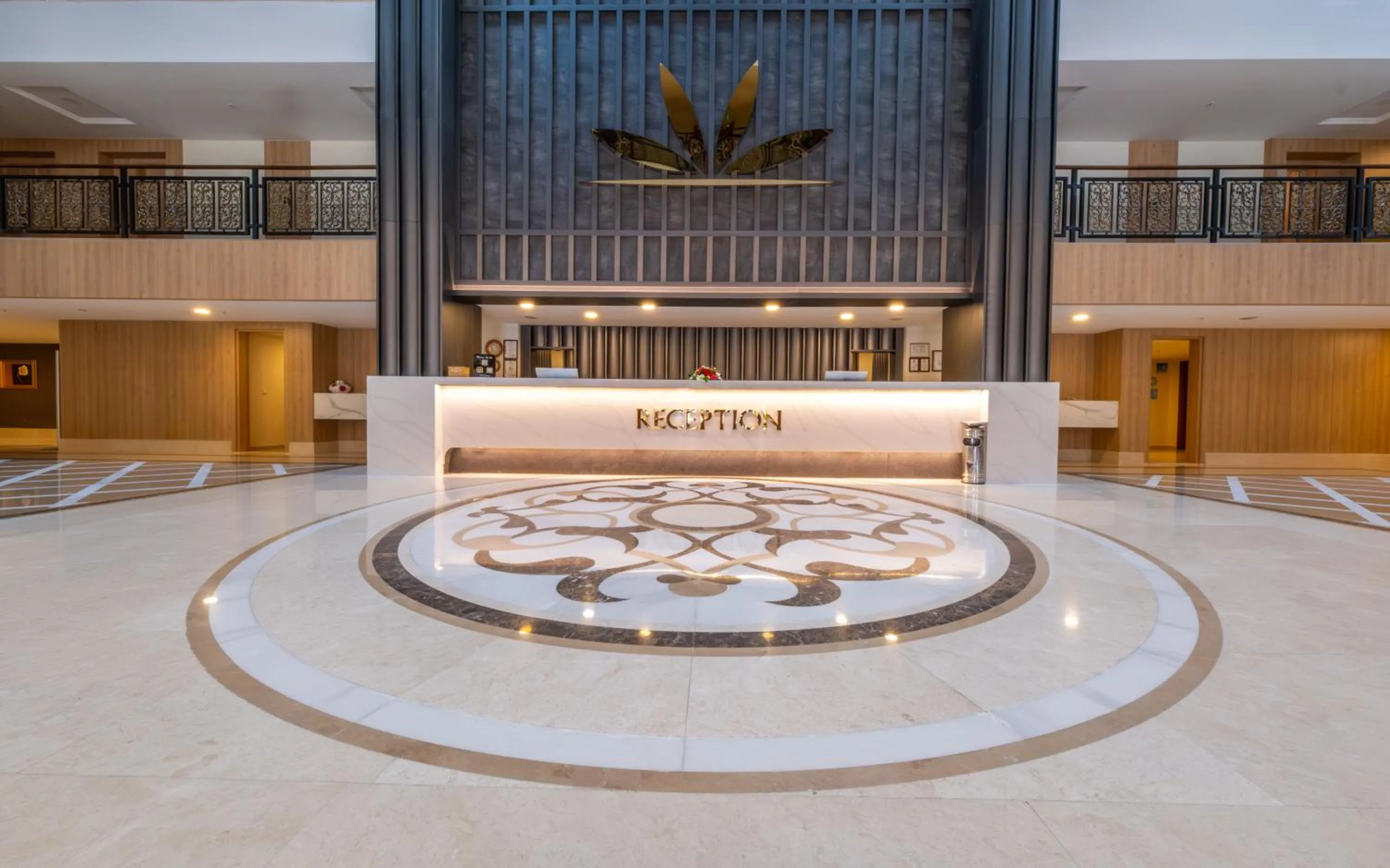 Lobby or reception in Aydinbey King's Palace & Spa - Ultra All Inclusive