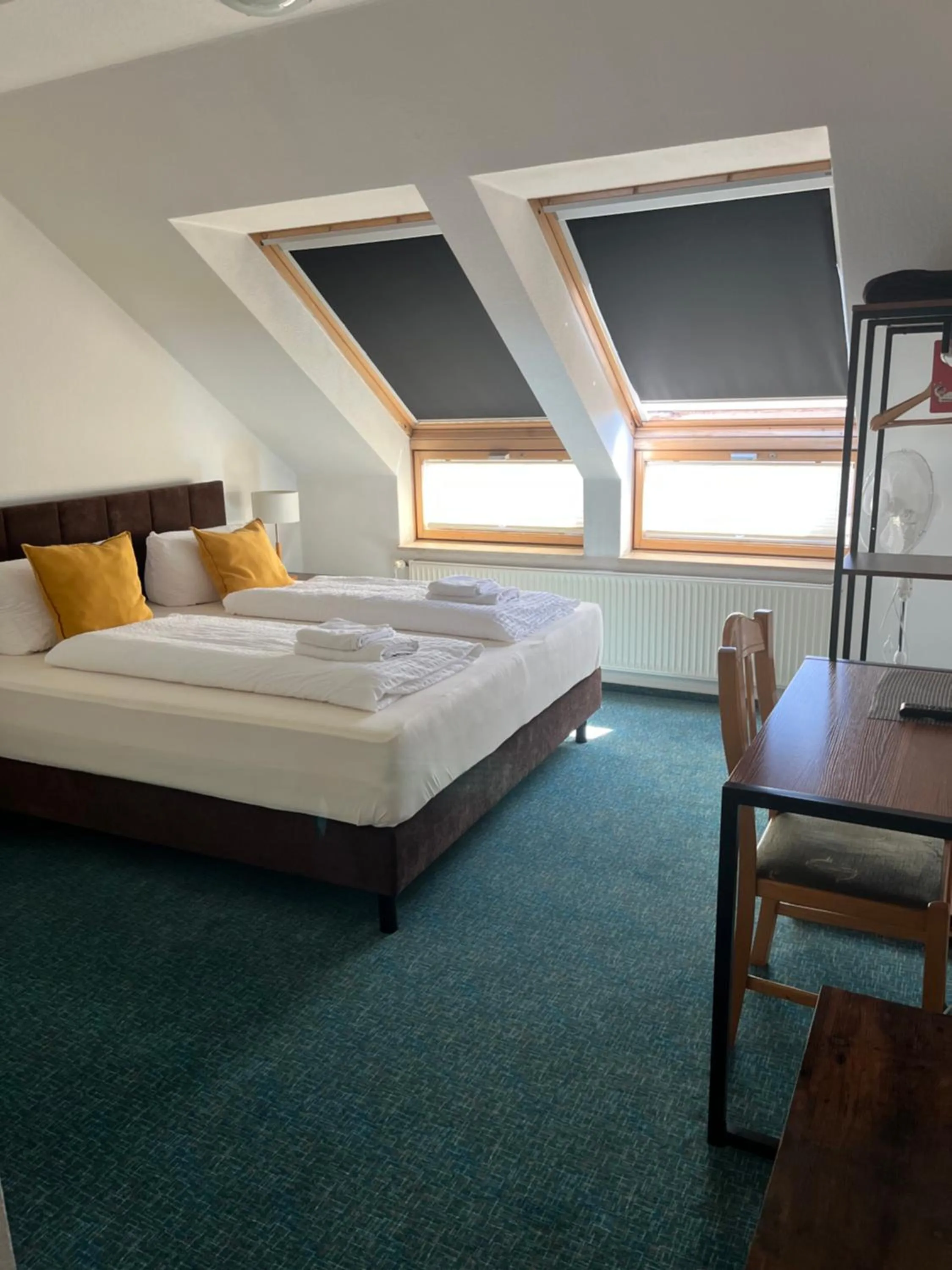 Bedroom, Bed in Hotel Rosengarten