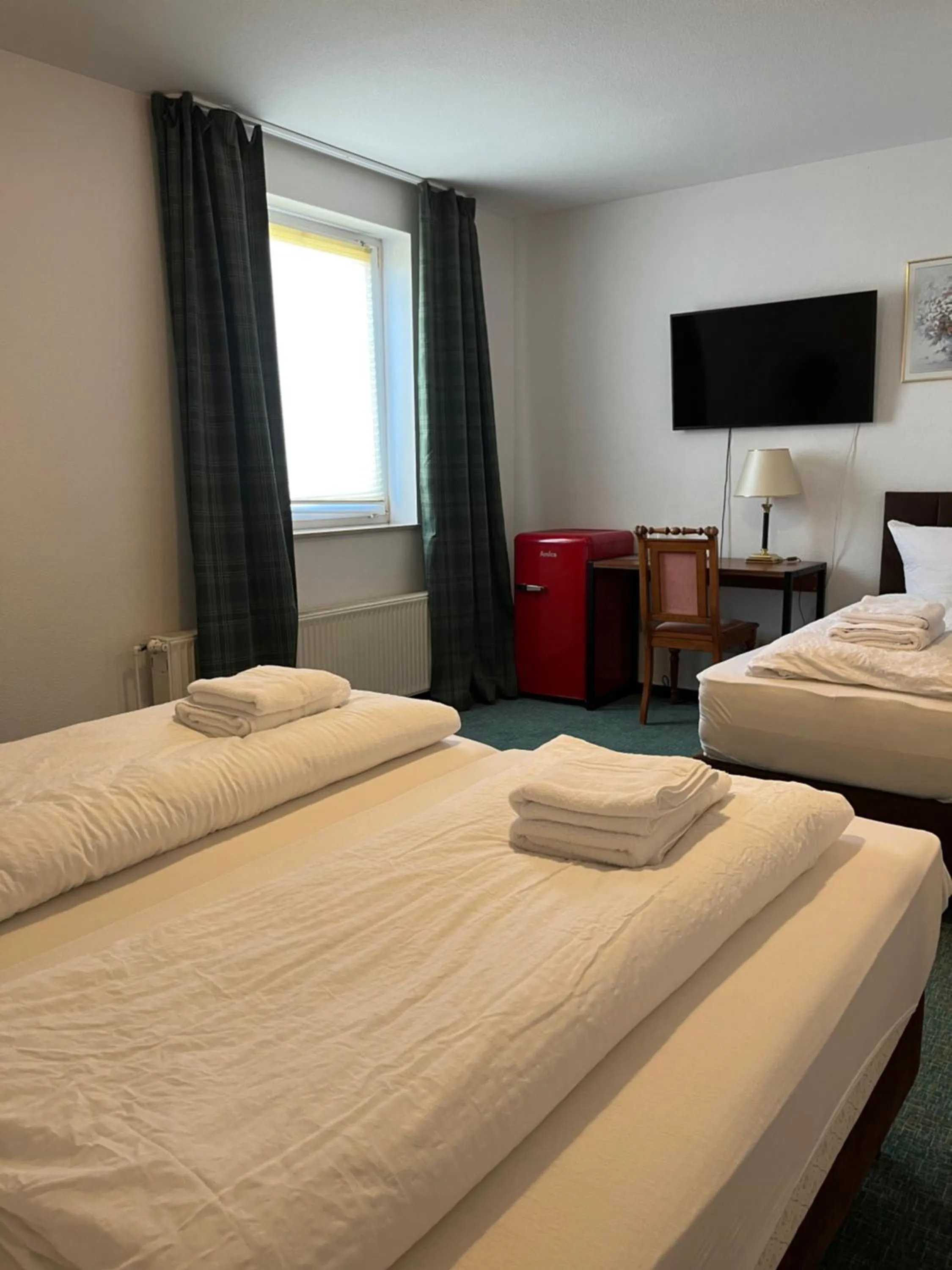 Bedroom, Bed in Hotel Rosengarten