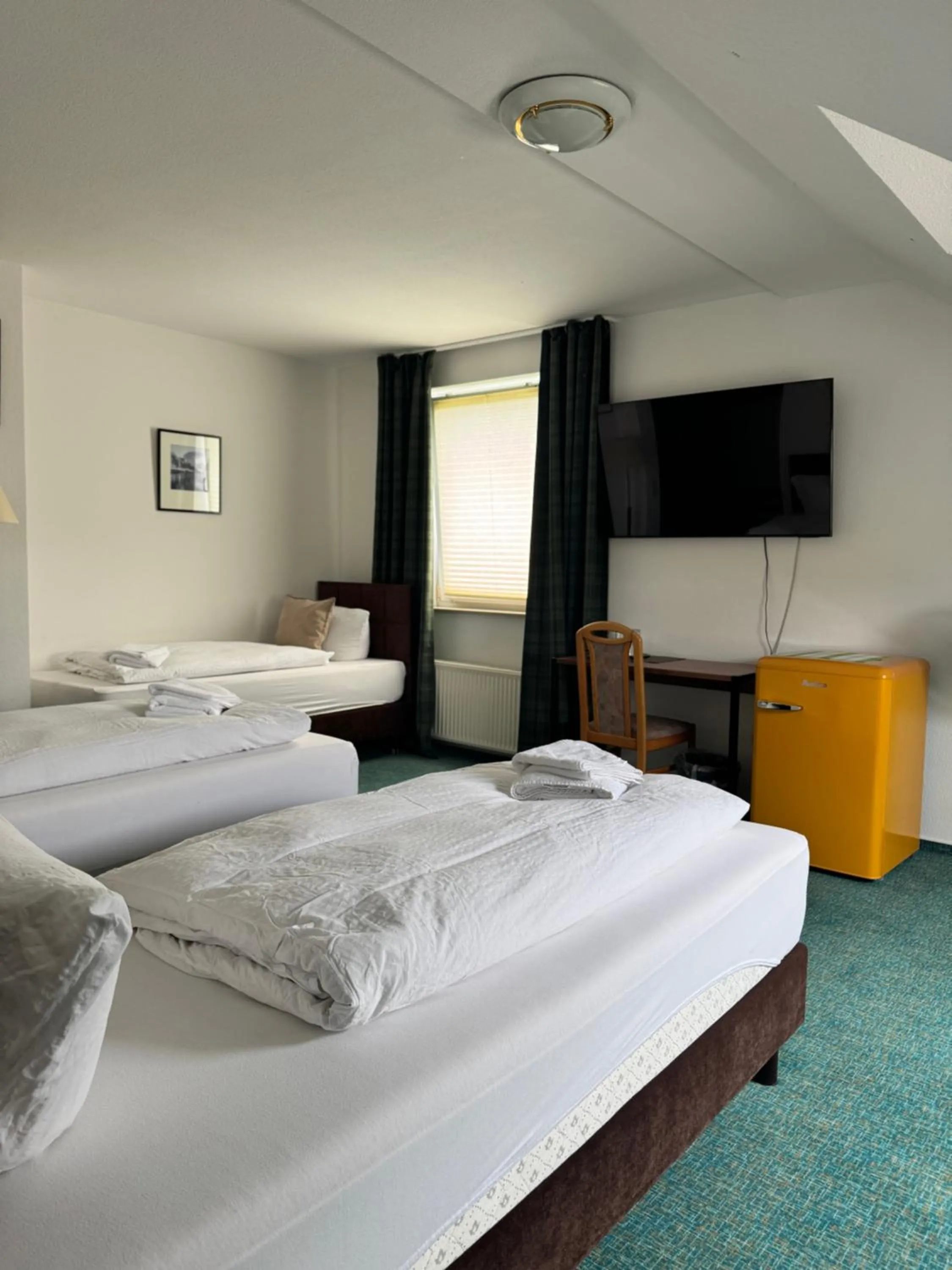 Photo of the whole room, Bed in Hotel Rosengarten