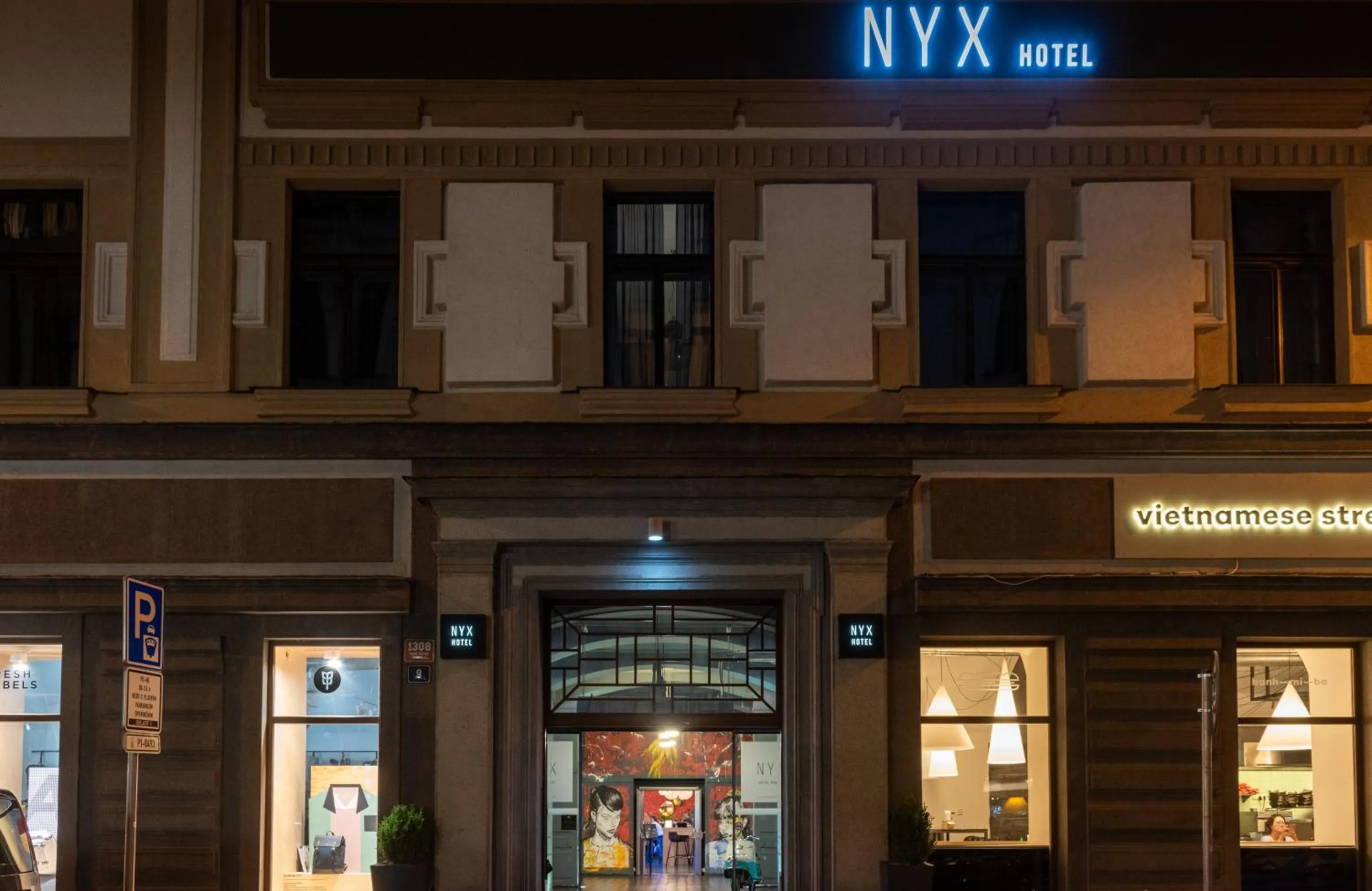 Property building in NYX Hotel Prague by Leonardo Hotels