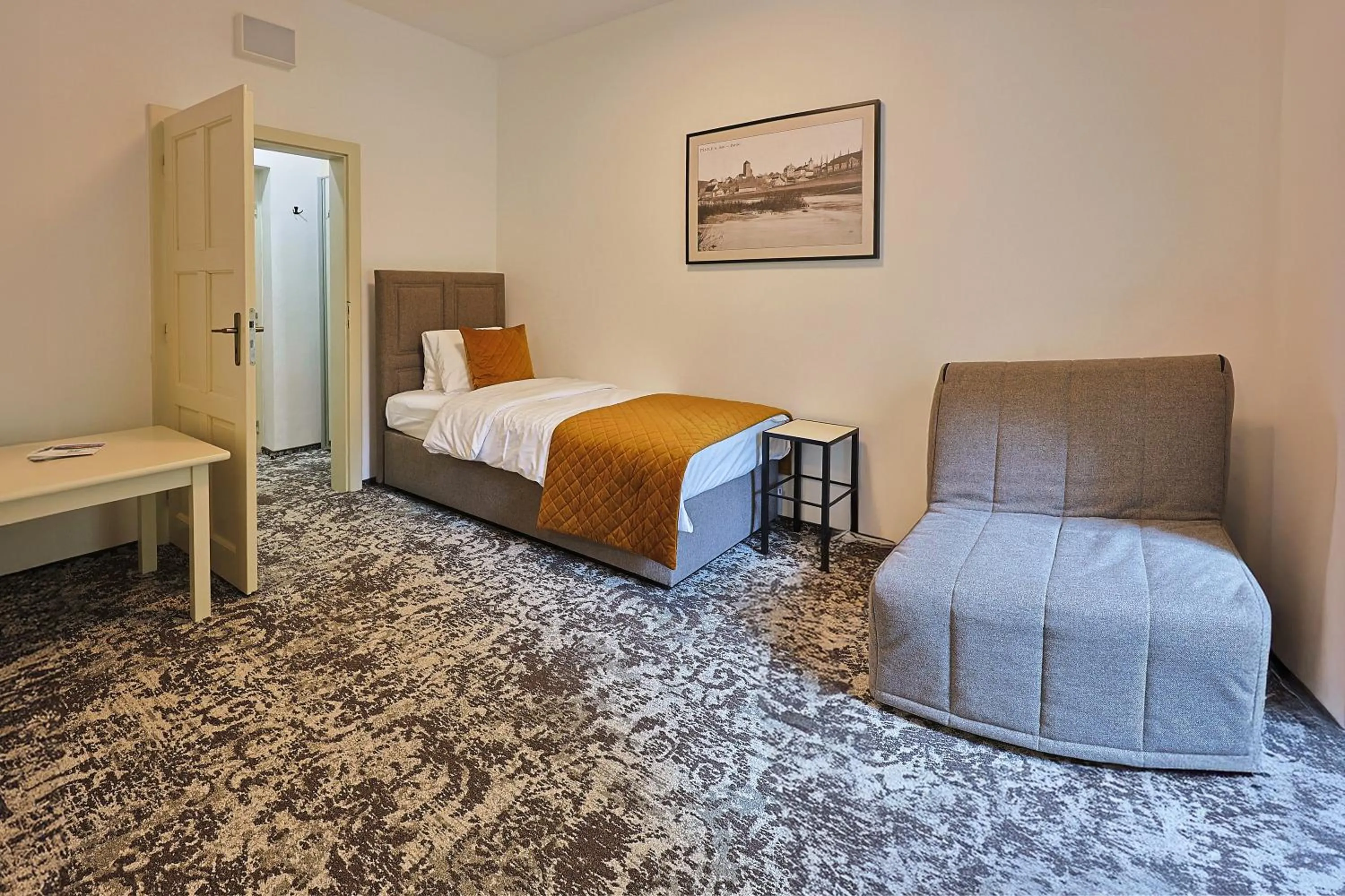 Photo of the whole room, Bed in Hotel Tynec