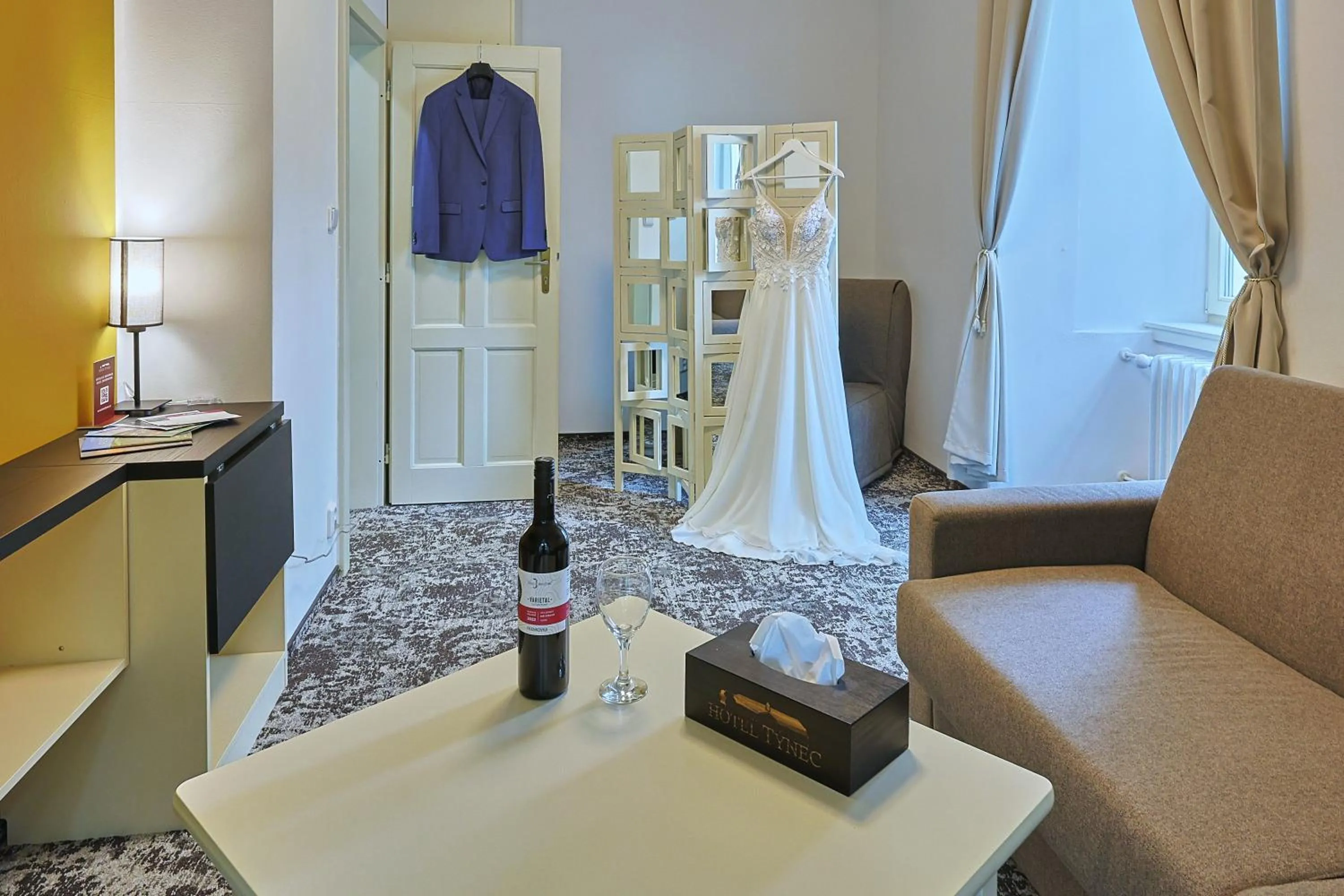 Photo of the whole room, Bed in Hotel Tynec