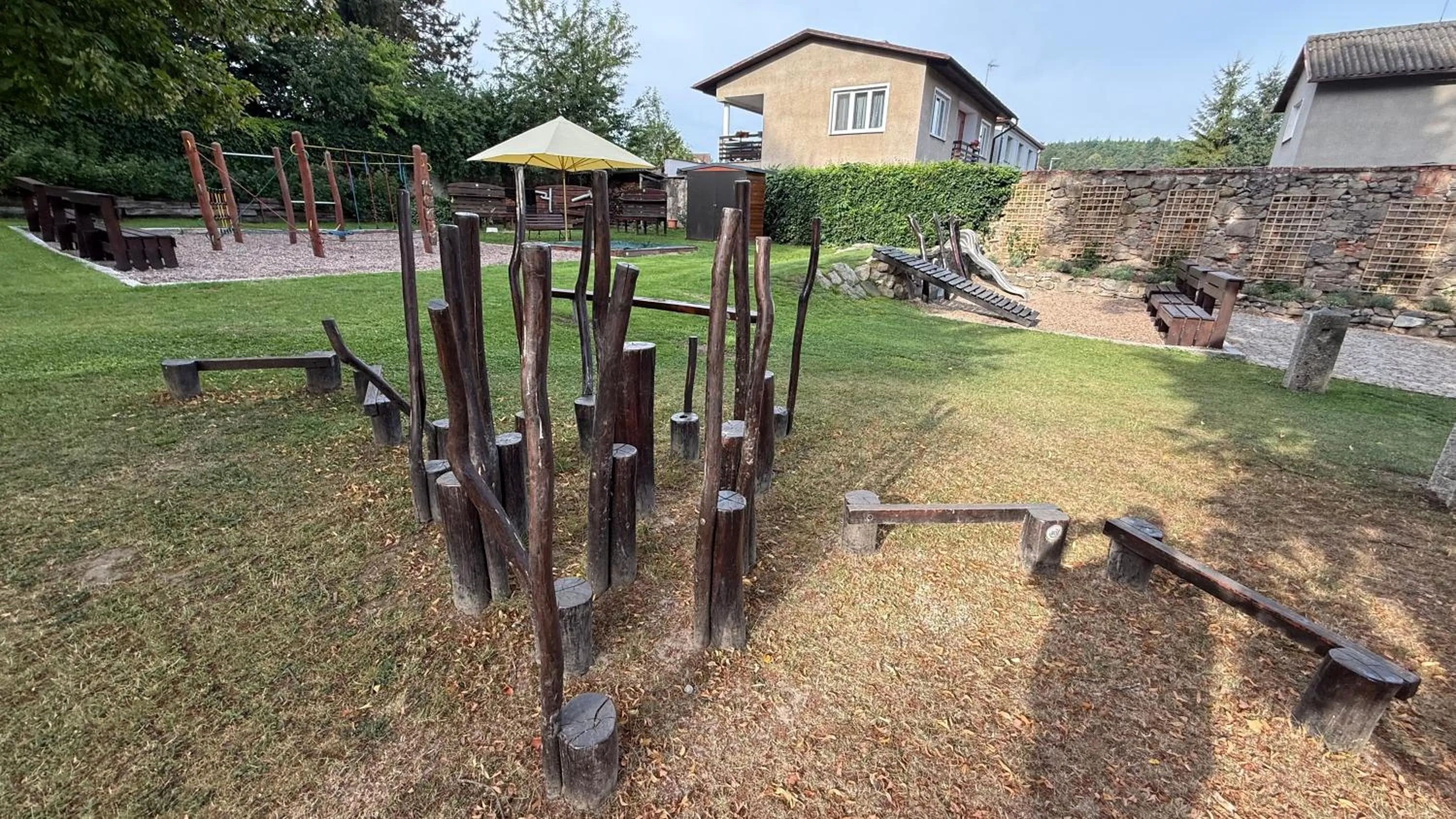 Children play ground in Hotel Tynec