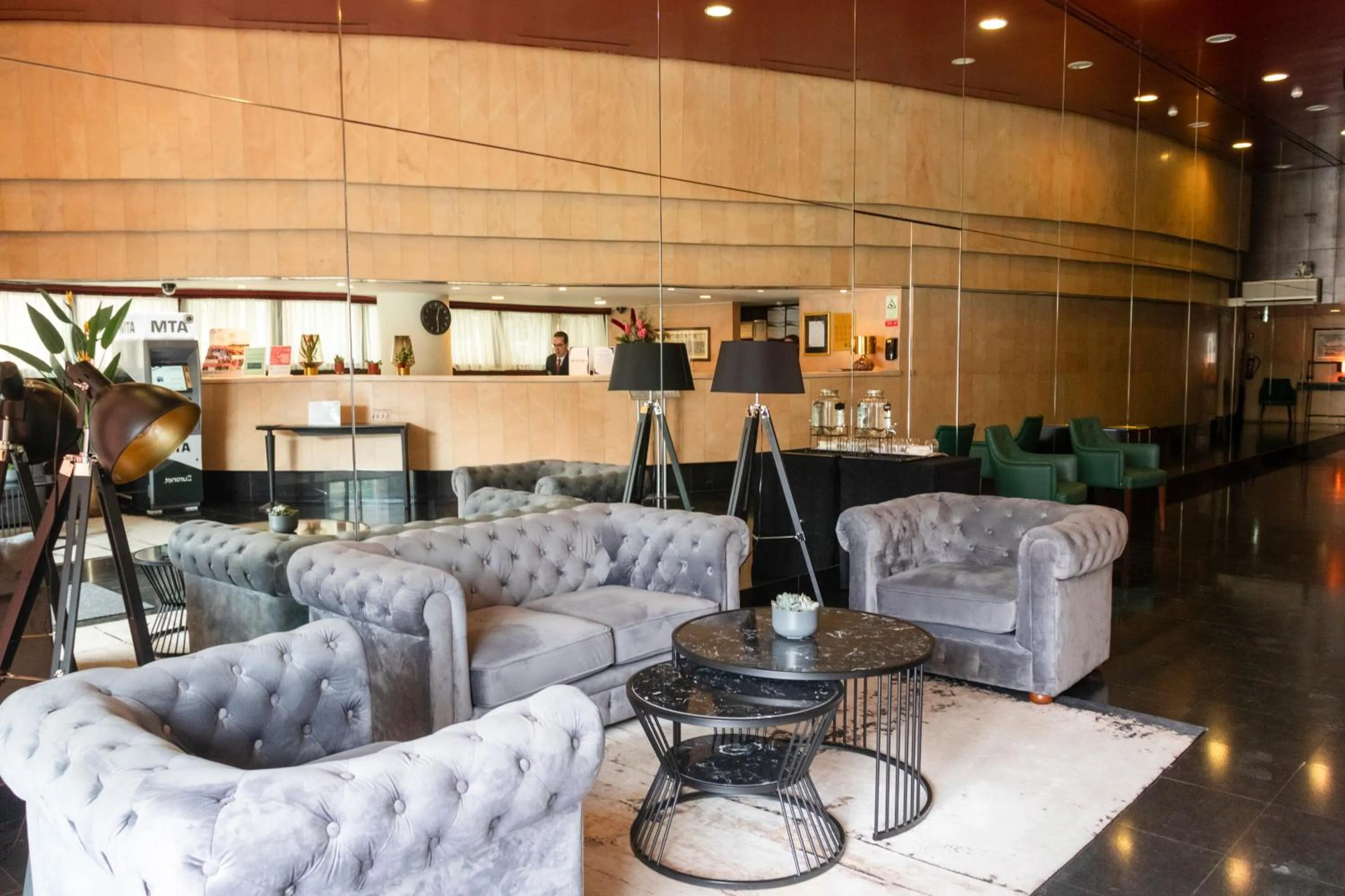 Lobby or reception in VIP Executive Eden Aparthotel