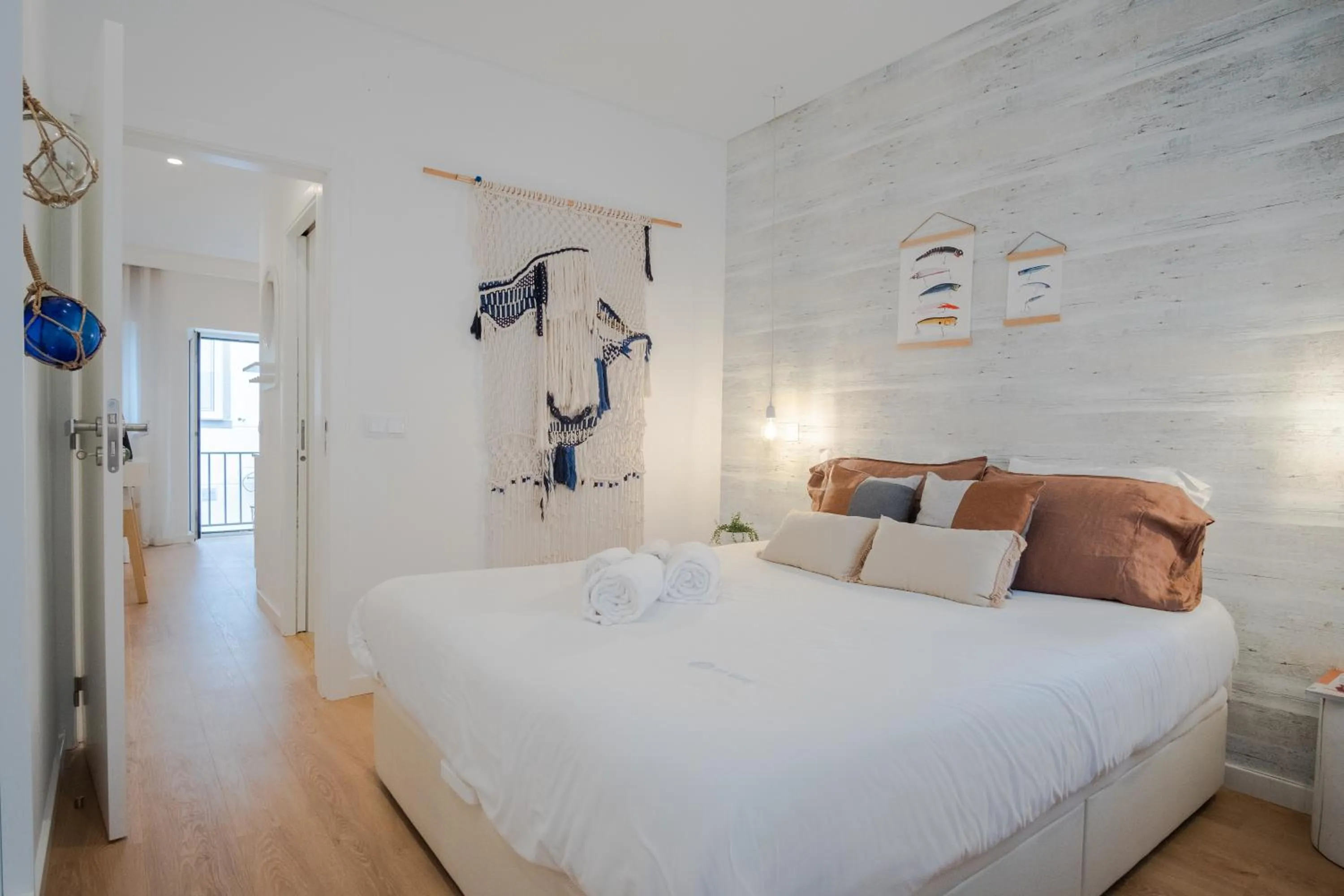 Bed in Feel Nazaré - Boutique Apartments